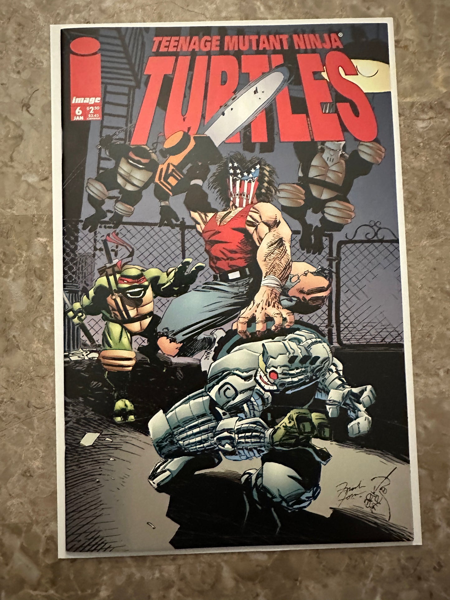 Teenage Mutant Ninja Turtles #6 VF/NM 9.0 (1996 Image Comics)