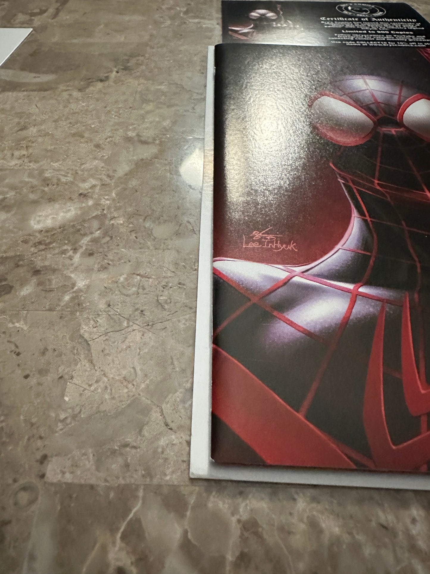 Miles Morales: Spider-Man #1 NM+ 9.6 Bry's Comics (2023 Marvel) - with COA