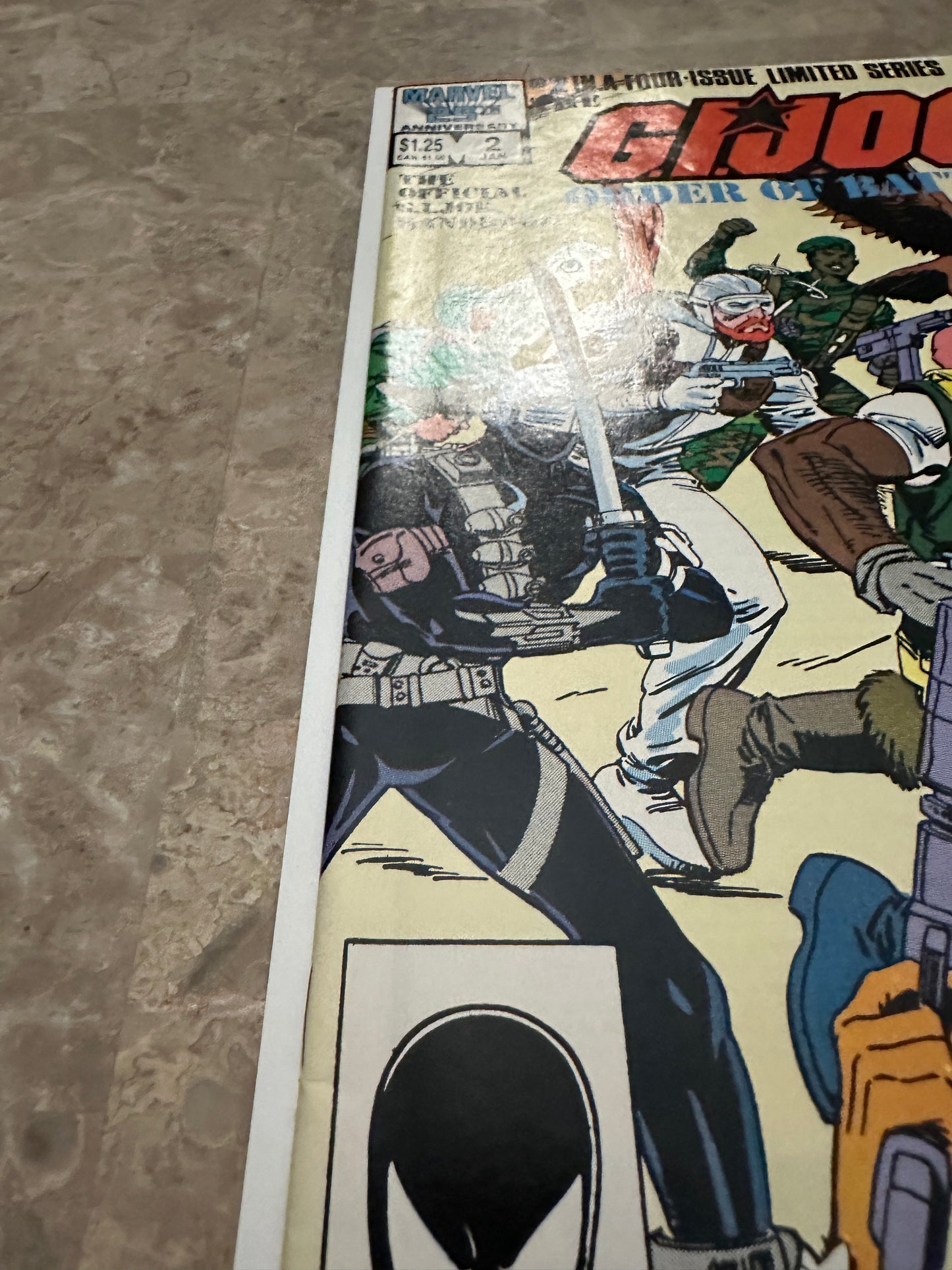G.I. Joe: Order of Battle #1-3 Some Newsstand (Marvel 1986)