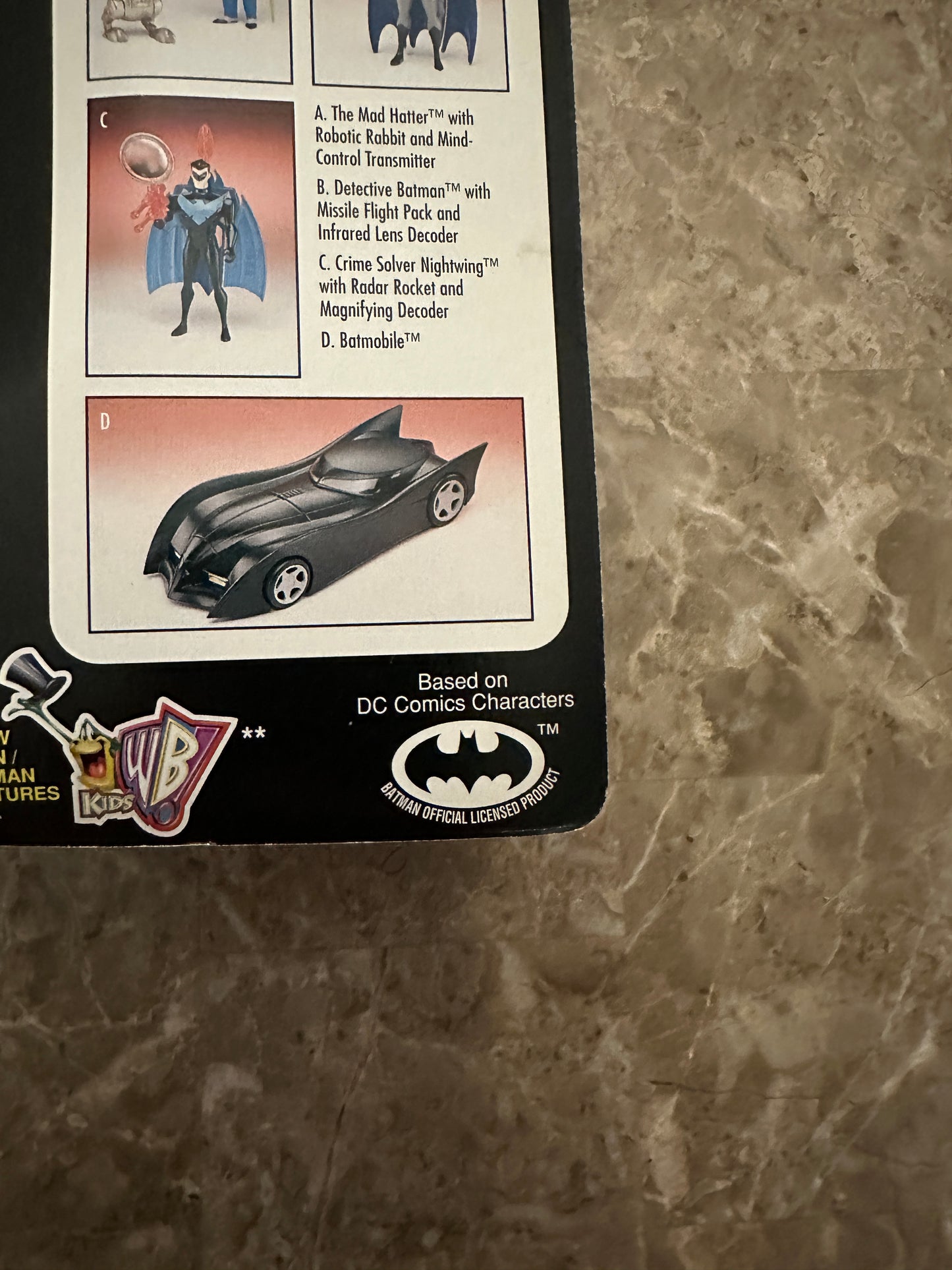 The New Batman Adventures Crime Fighter Robin (Kenner) - New Sealed