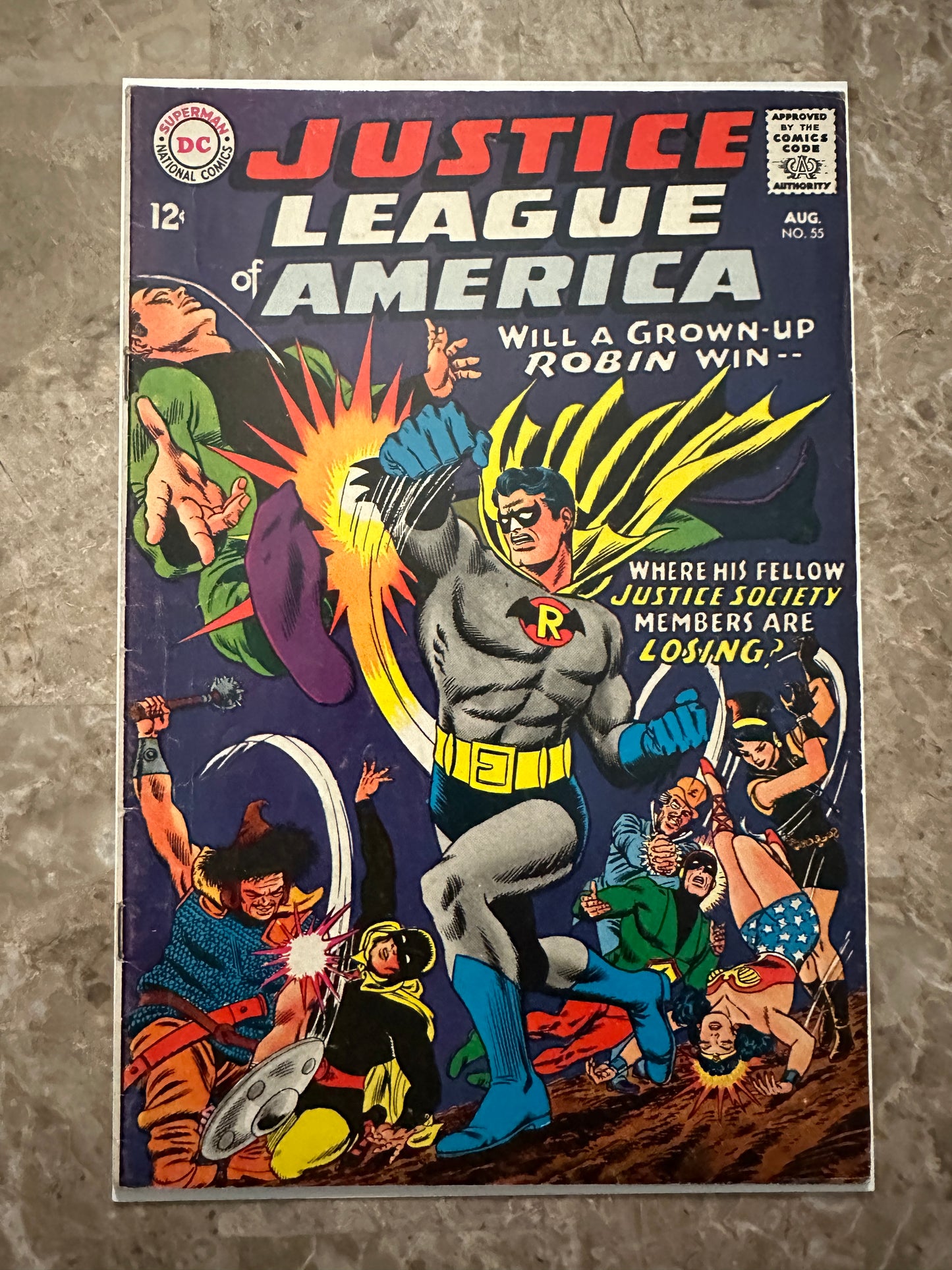 Justice League of America #55 VG/FN 5.0 (1967 DC Comics)