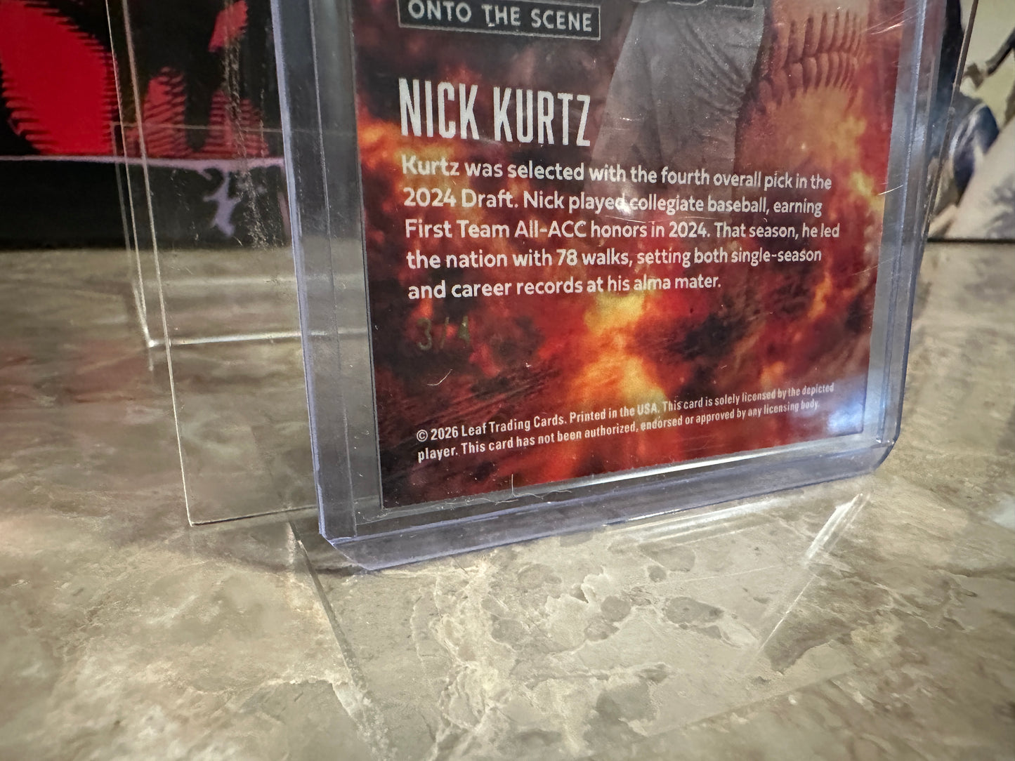 Leaf Metal Nick Kurtz EXPLODE ONTO THE SCENE /4 - Athletics Top Pick