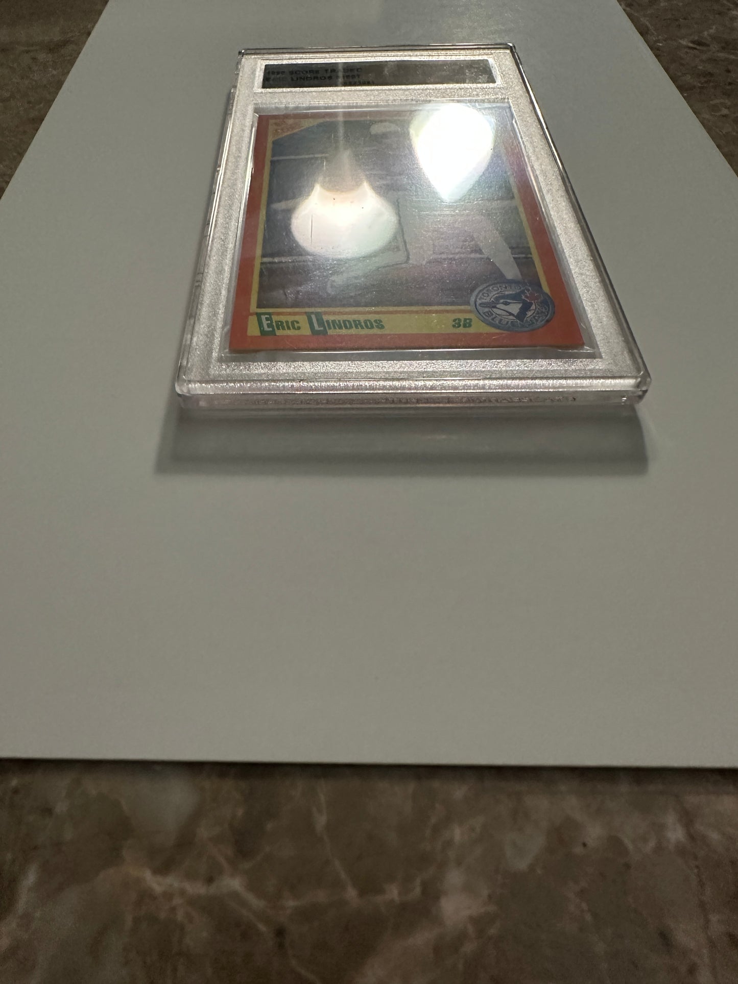 Eric Lindros #100T CTA/PSA Graded Mint 9 (1990 Score Traded)