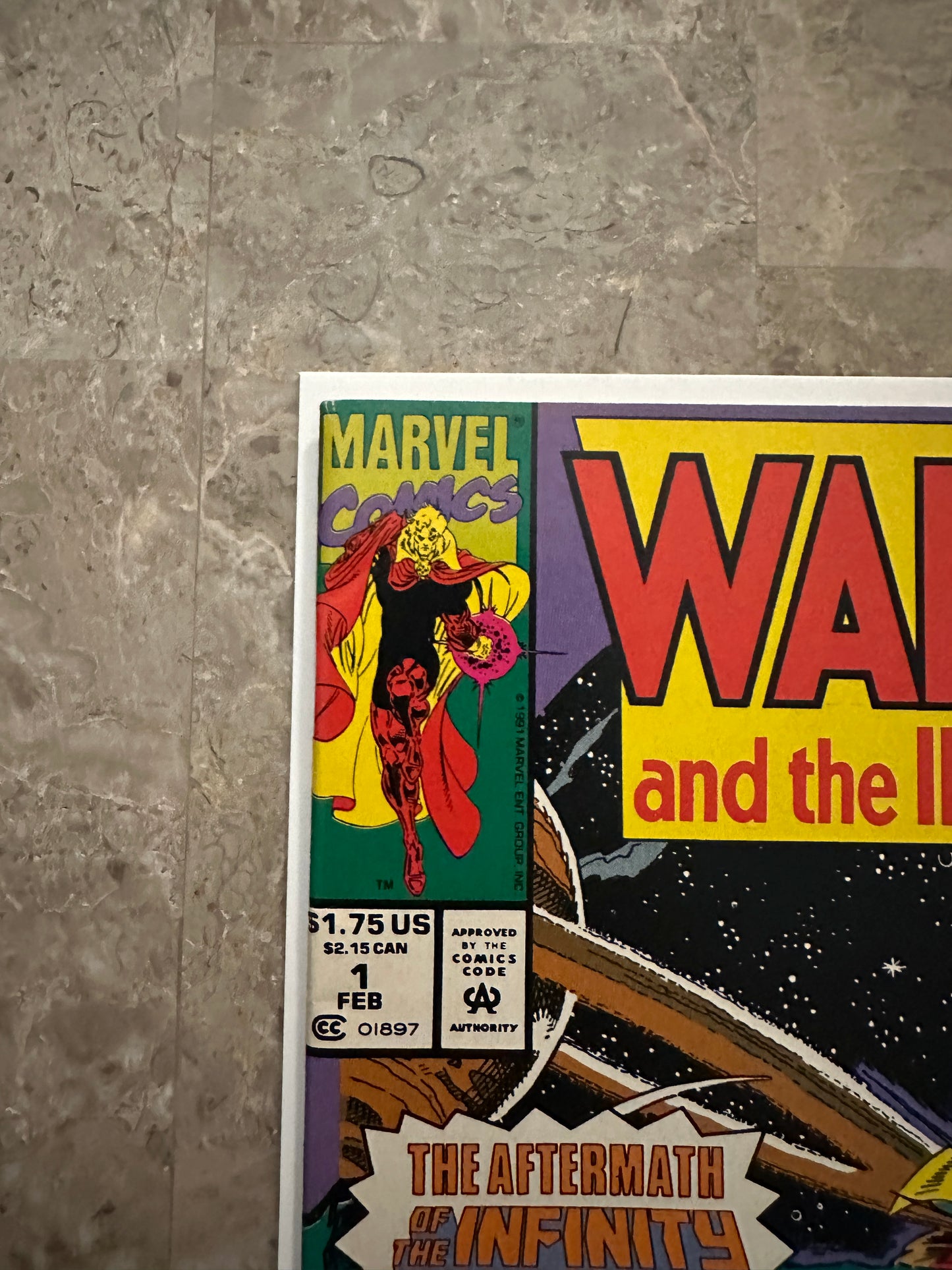 Warlock and Infinity Watch #1 Newsstand VF/NM 9.0 (Marvel 1992)