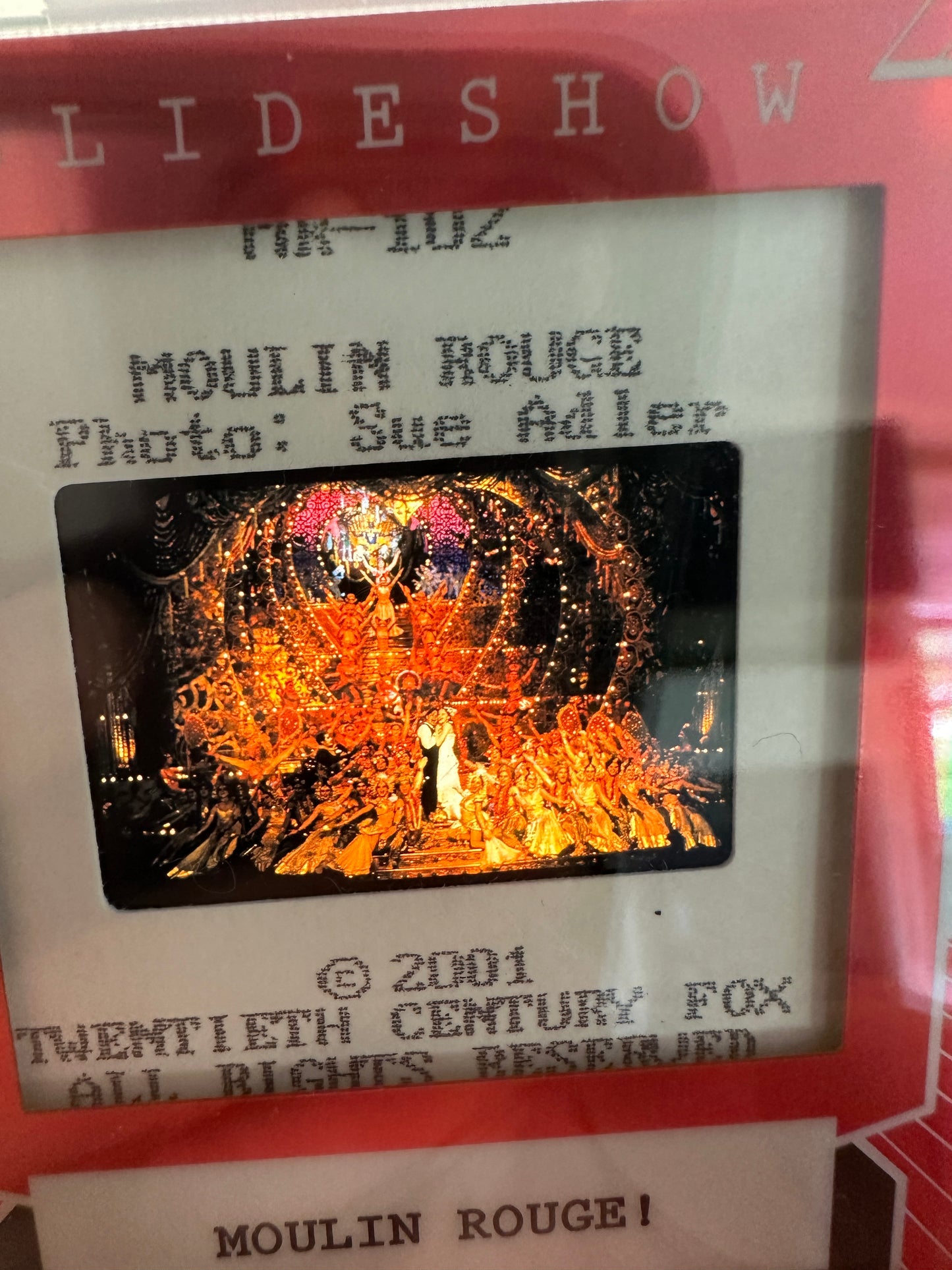 2026 Leaf Slideshow MOULIN ROUGE Nicole Kidman Ewan McGregor Production Slide