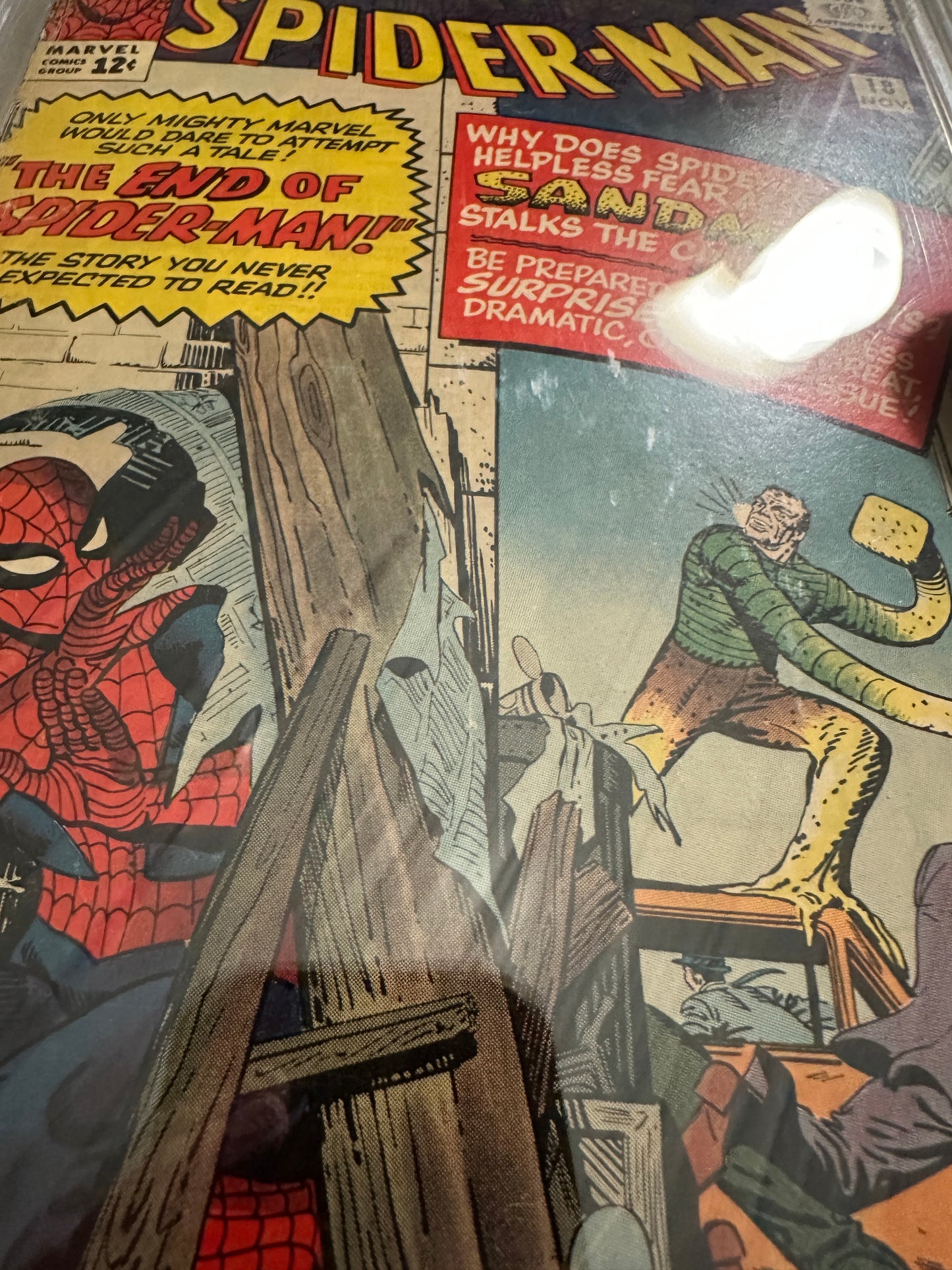 Amazing Spider-Man #18 CGC 4.5 (1969 Marvel) - Cracked Case