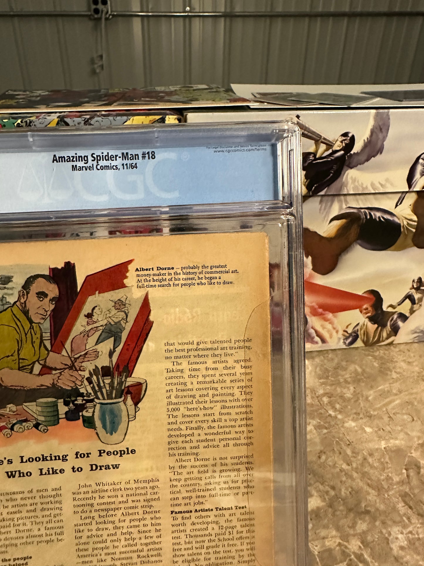Amazing Spider-Man #18 CGC 4.5 (1969 Marvel) - Cracked Case