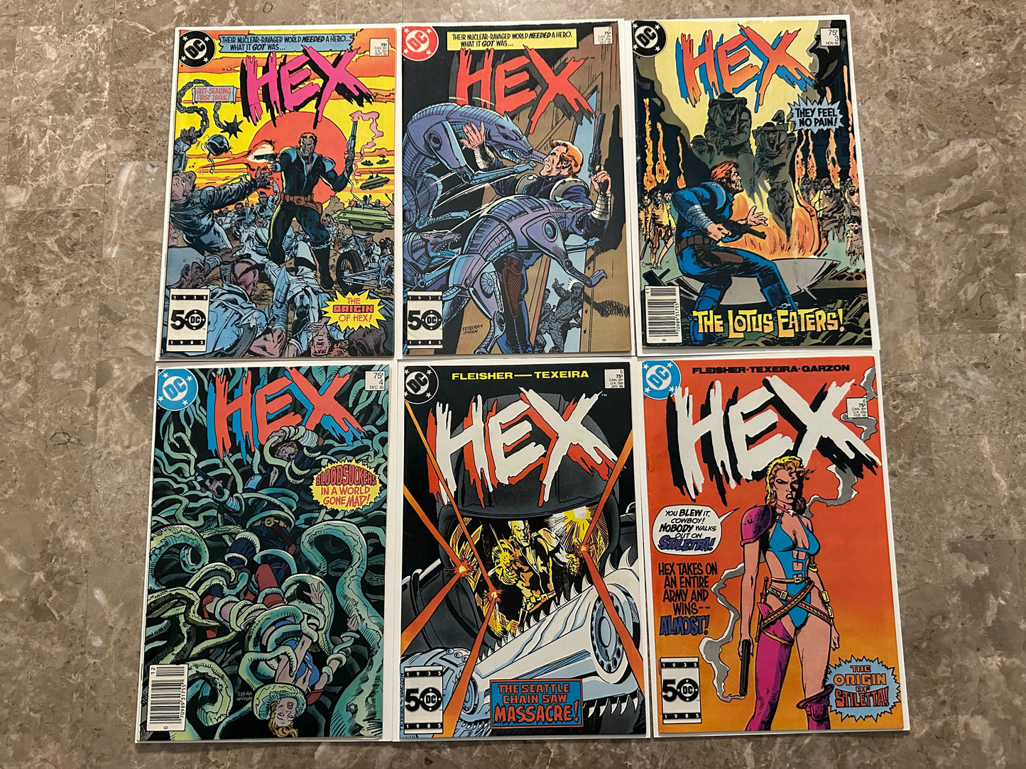 Hex #1-18 Full Set Mid Grade (DC Comics 1985)