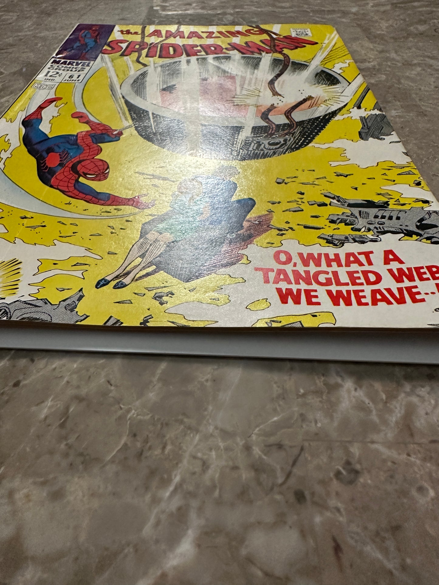 Amazing Spider-Man #61 FN+ 6.5 (1968 Marvel Comics) - High Gloss, Nice copy