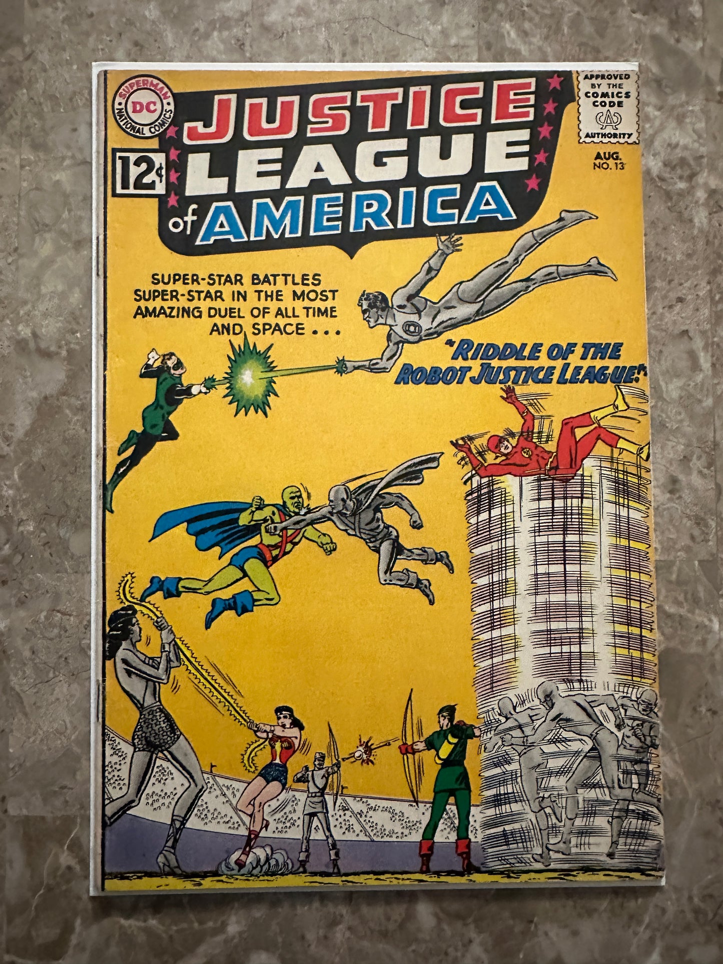 Justice League of America #13 VG/FN 5.0 (DC Comics 1962) - Nice copy for grade