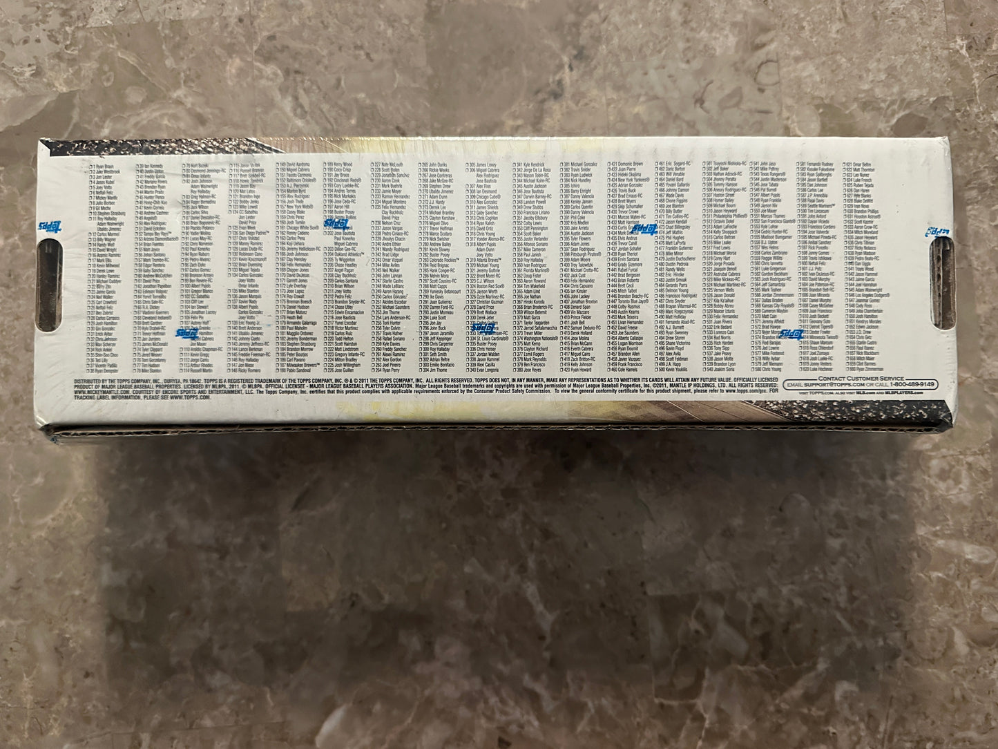 2011 Topps Baseball Complete Set Series 1 & 2 All-Star