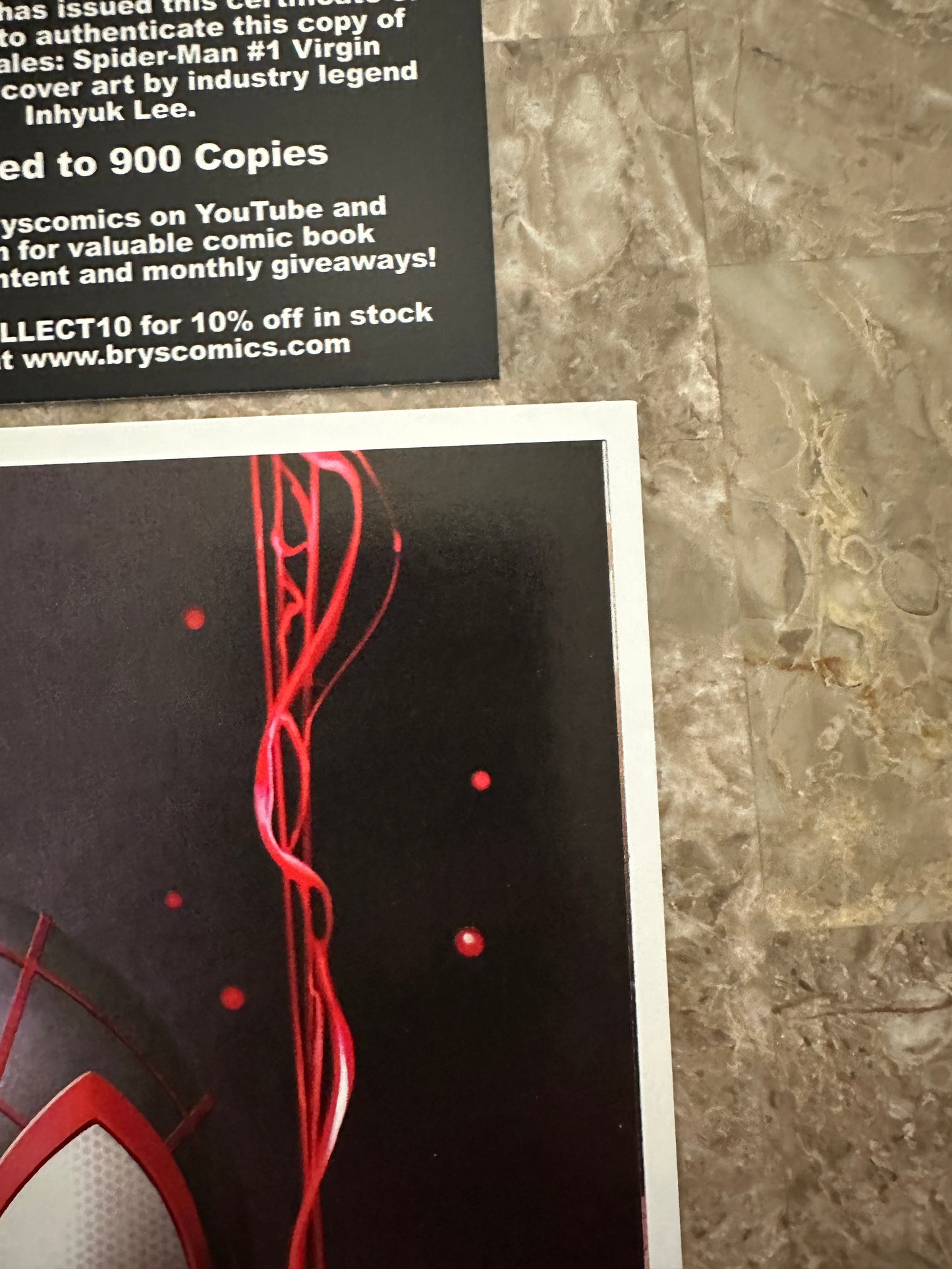 Miles Morales: Spider-Man #1 NM+ 9.6 Bry's Comics (2023 Marvel) - with COA