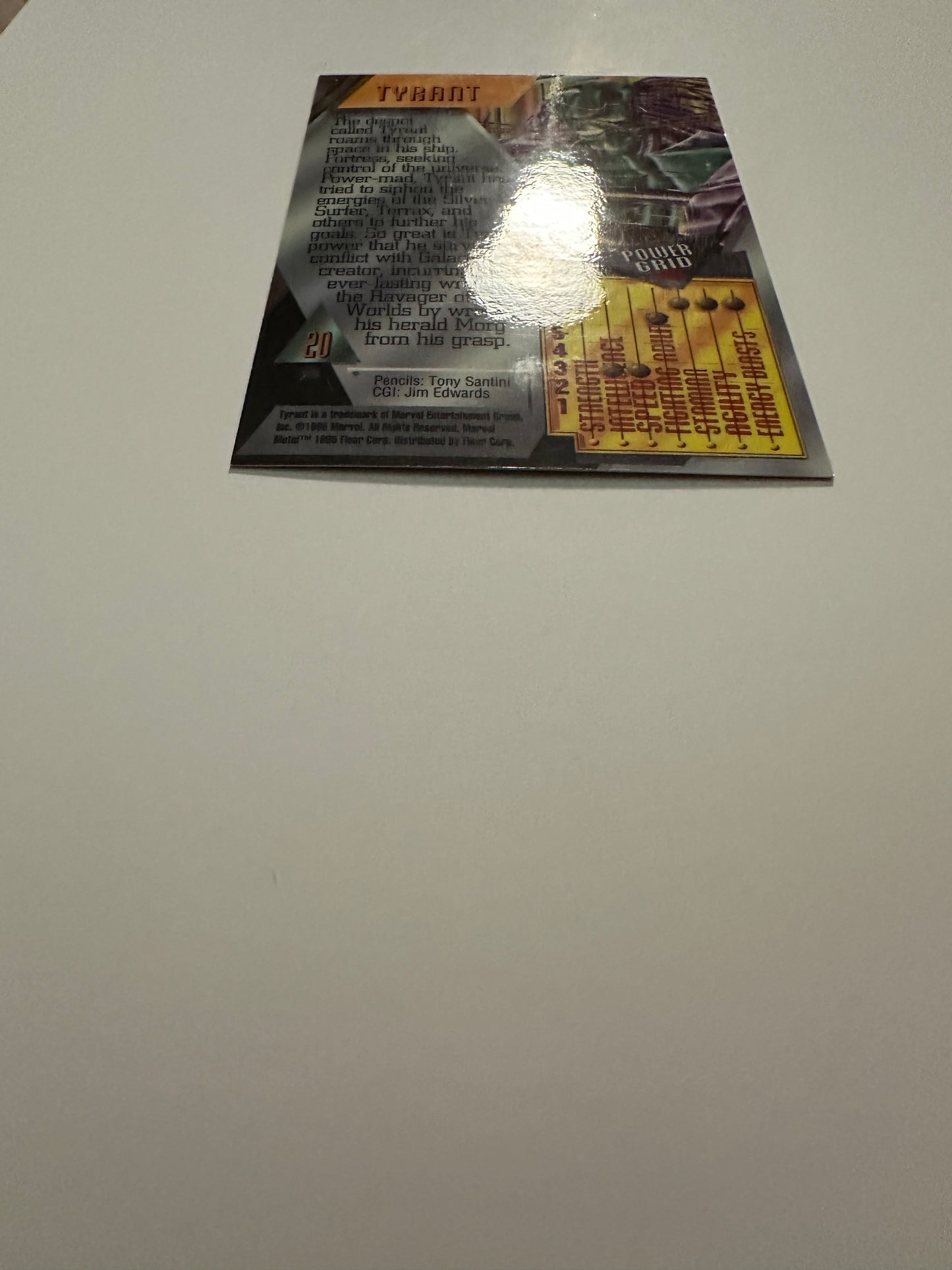 Tyrant #20 (1995 Marvel Metal) - High grade