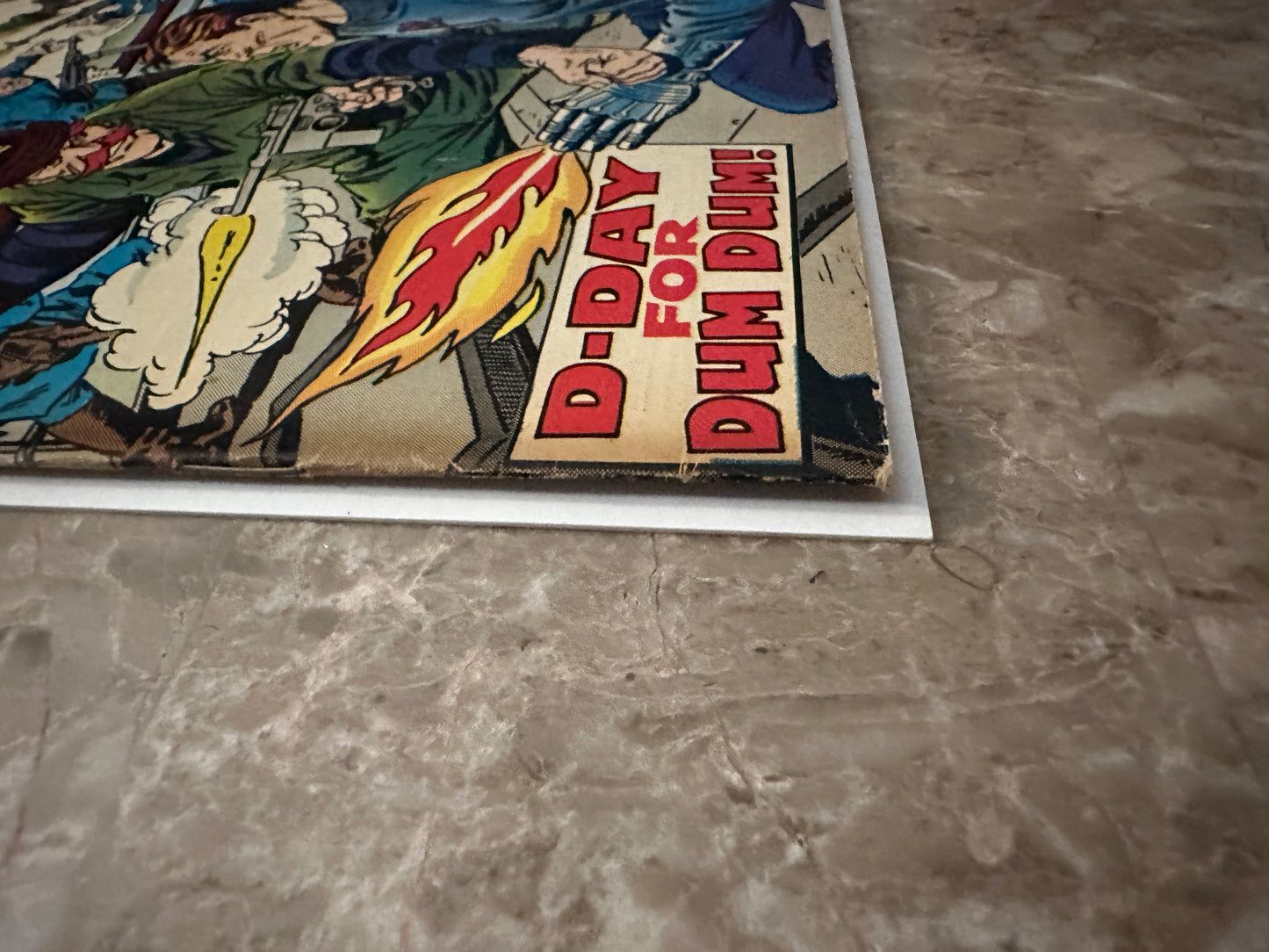 Sgt Fury #59 FN- 5.5 (Marvel Comics 1968) - Higher Grade with tanning