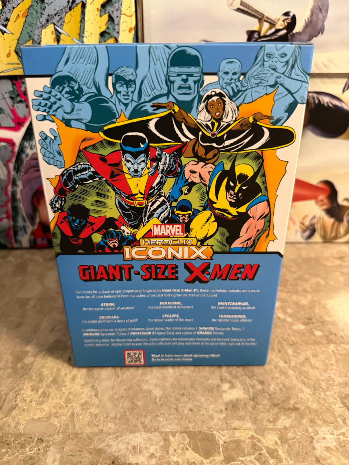 Marvel HeroClix: Iconix – Giant-Size X-Men Boxed Set (WizKids)