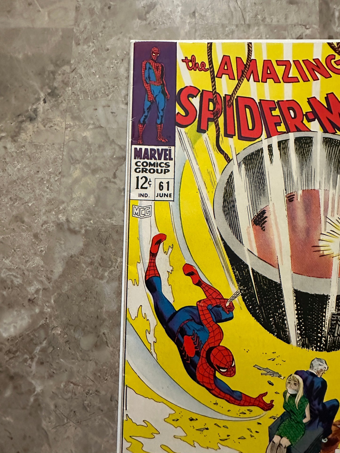 Amazing Spider-Man #61 FN+ 6.5 (1968 Marvel Comics) - High Gloss, Nice copy