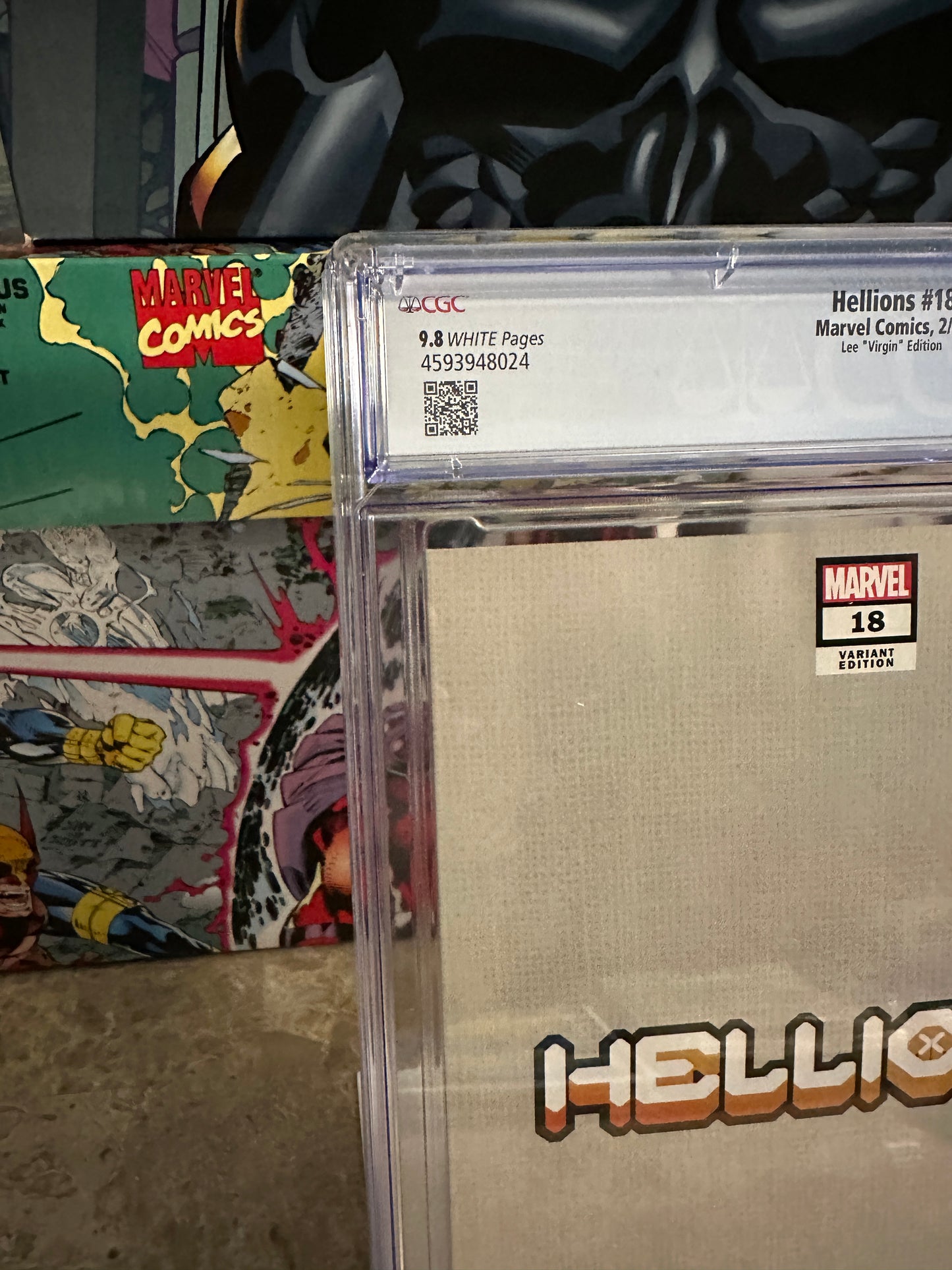 Hellions #18 CGC 9.8 Lee Virgin (2022 Marvel) - New Case