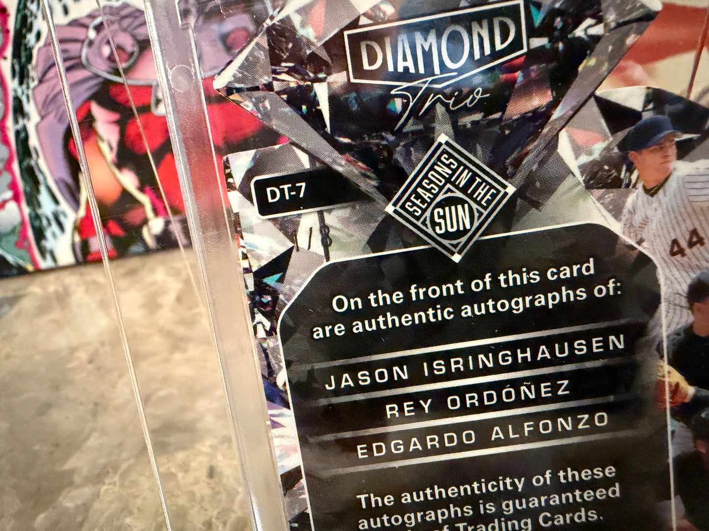 Isringhausen Ordonez Alfonso 2026 Leaf Seasons In Sun Diamond Trio Triple Auto