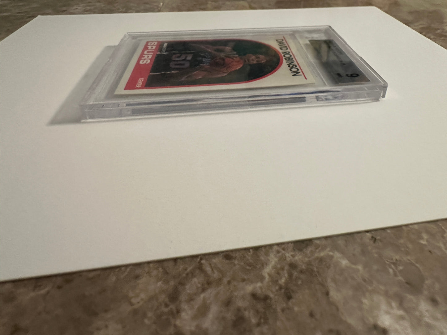 David Robinson #310 Beckett Graded Mint 9 (1989 Hoops)