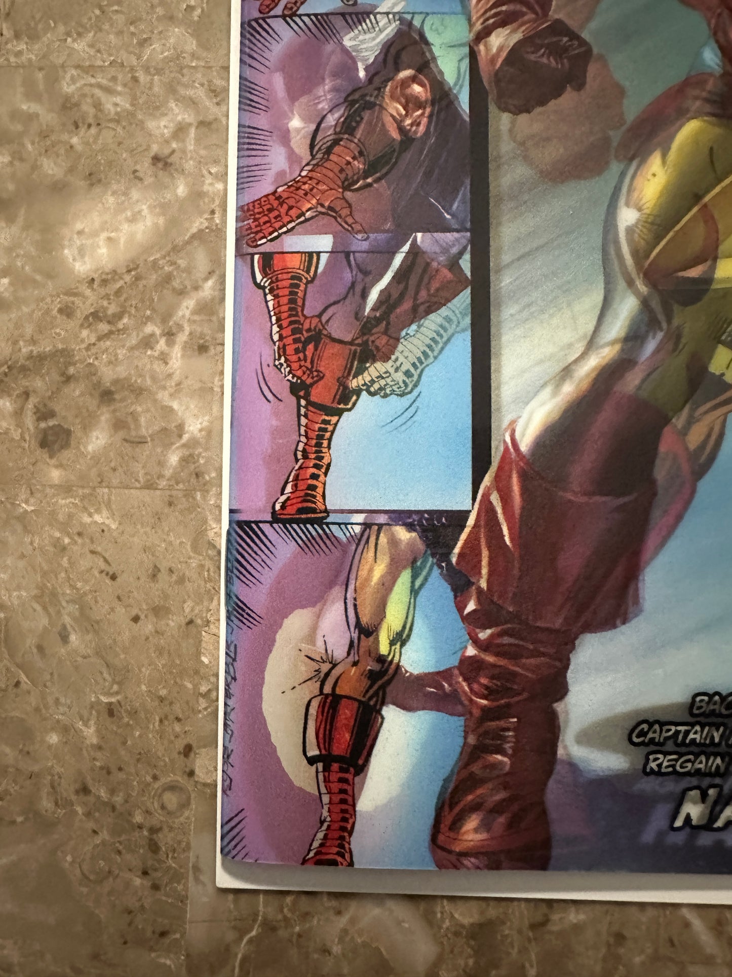 Captain America #695 Lenticular Cover (Marvel Comics 2018)