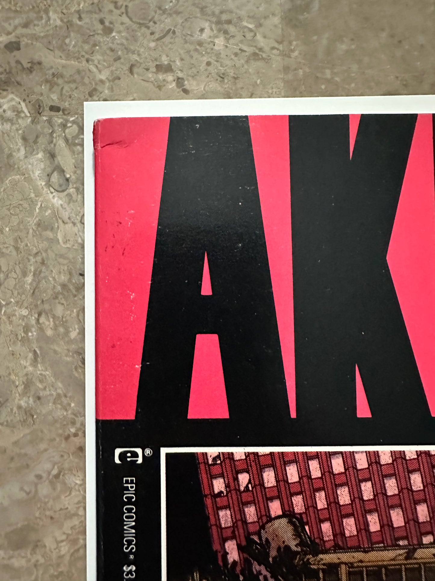 Akira #1 1st Edition FN+ 6.5 (Epic Comics 1988) - Nice copy for grade