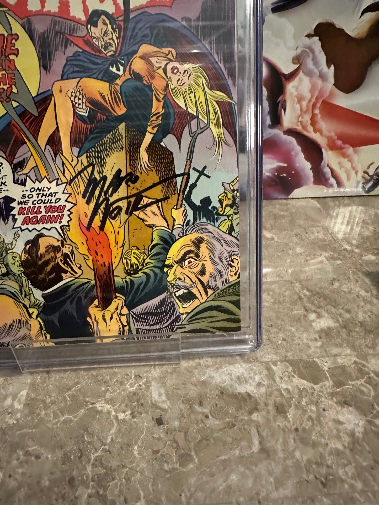 Tomb of Dracula #14 CGC 9.4 WP SS Wolfman (1973 Marvel)