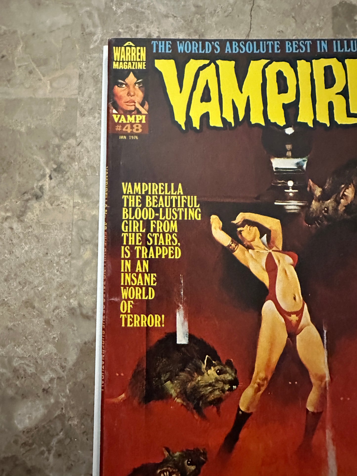 Vampirella #48 FN 6.0 (1975 Warren Publishing) - Nice copy
