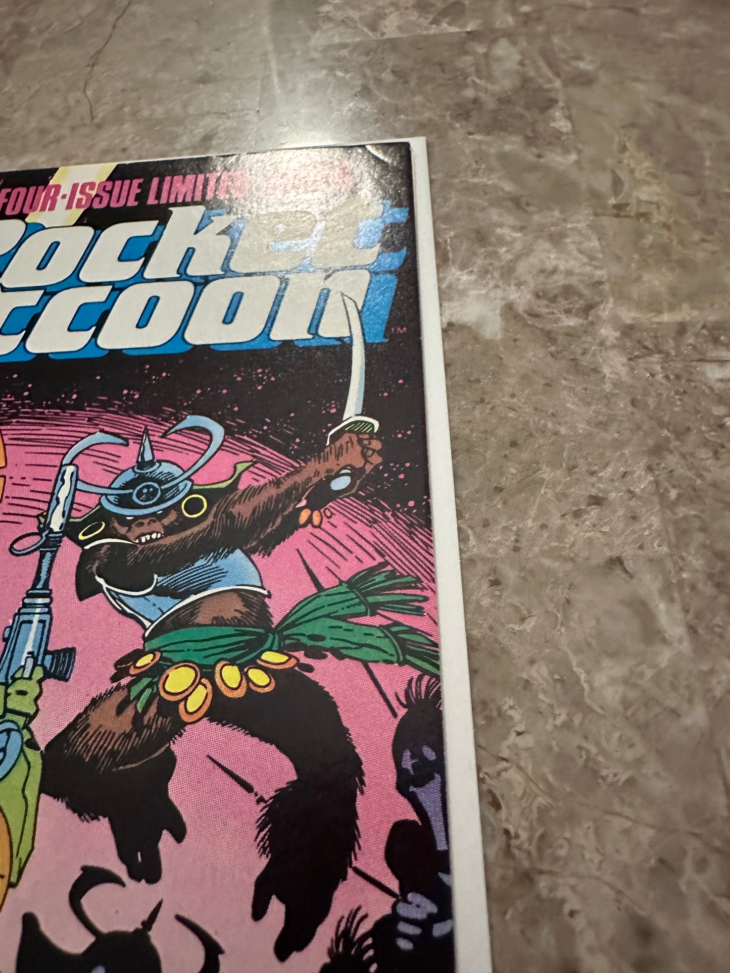 Rocket Raccoon #1-4 Full Set High Grade Newsstand (1985 Marvel Comics)