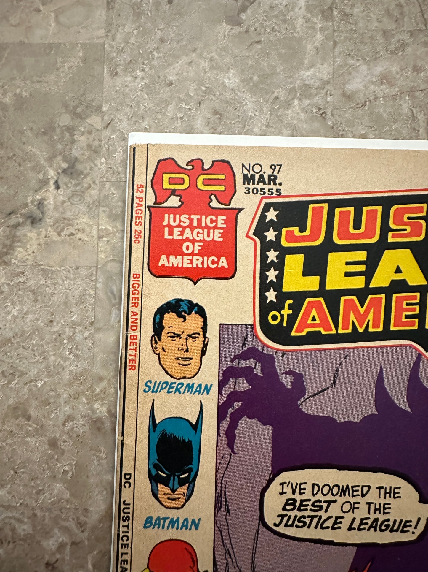 Justice League of America #97 FN+ 6.5 (1972 DC) - Neal Adams