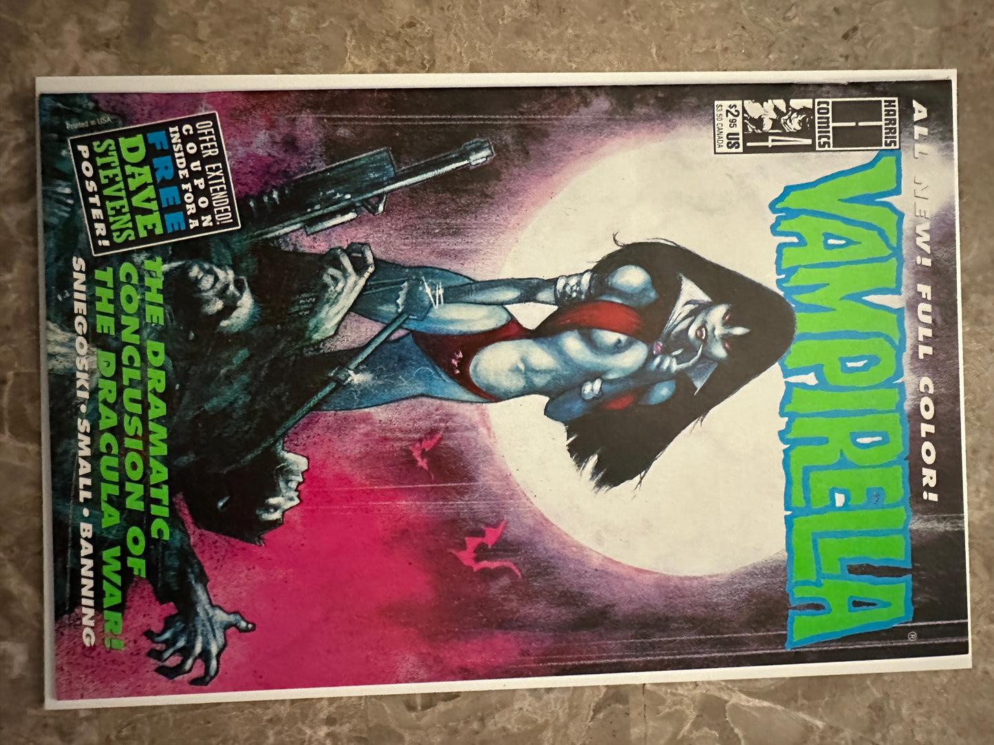 Vampirella #3 & 4 VF/NM 9.0 (1993 Harris) - Hughes Covers w/ Coupon
