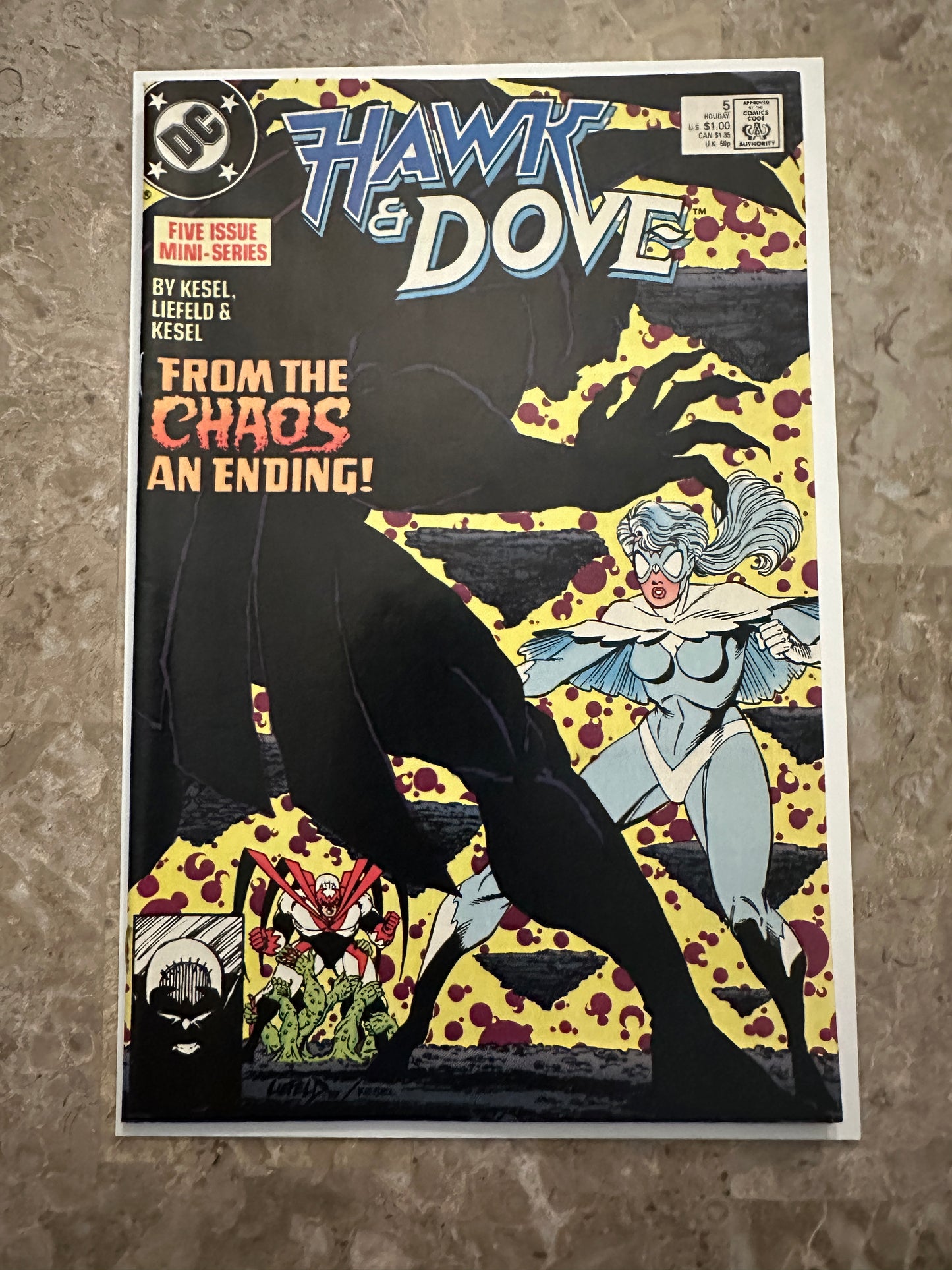 Hawk and Dove #1-5 Full Set (DC 1988)