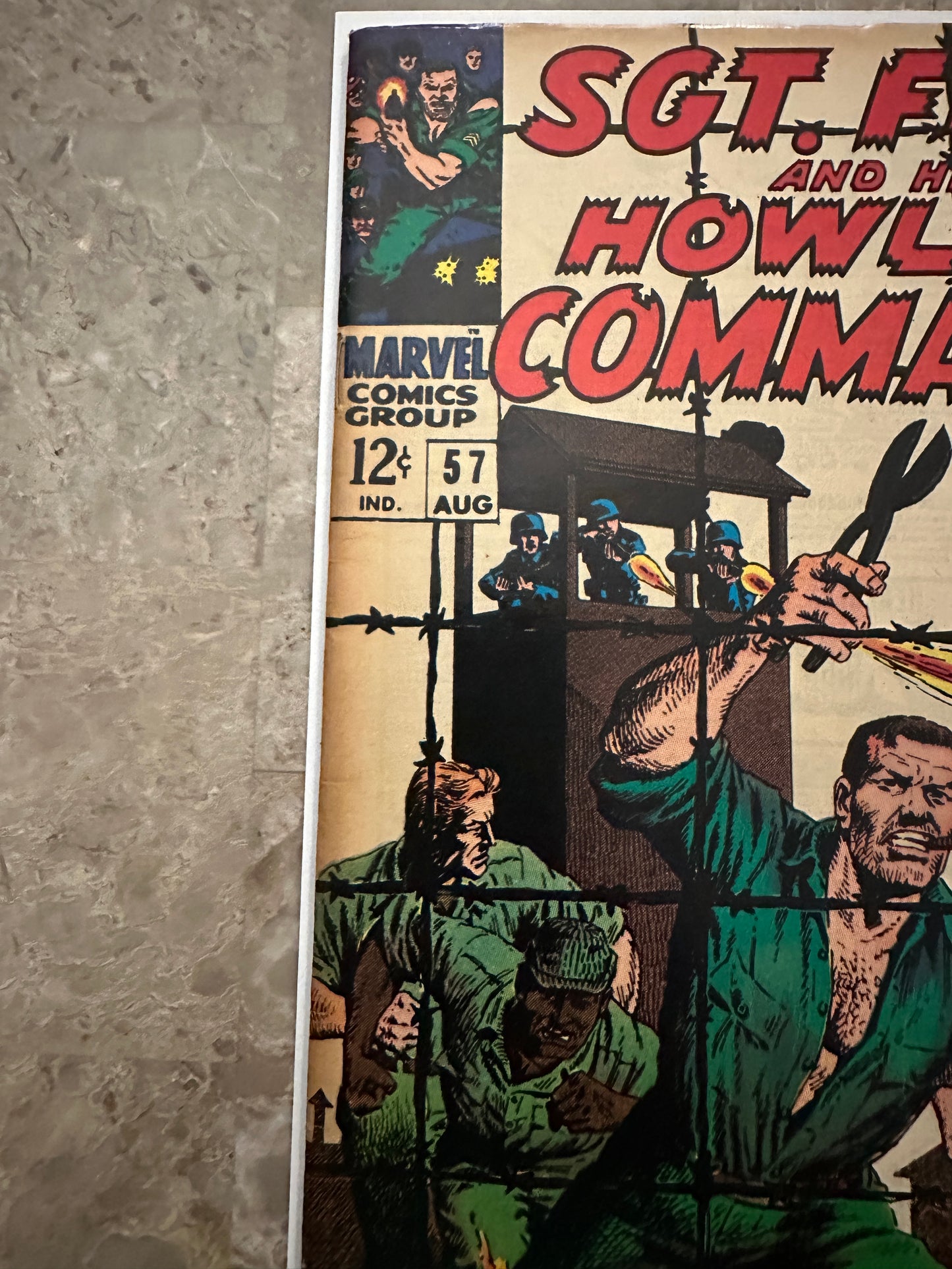 Sgt Fury #57 FN- 5.5 (Marvel Comics 1968)