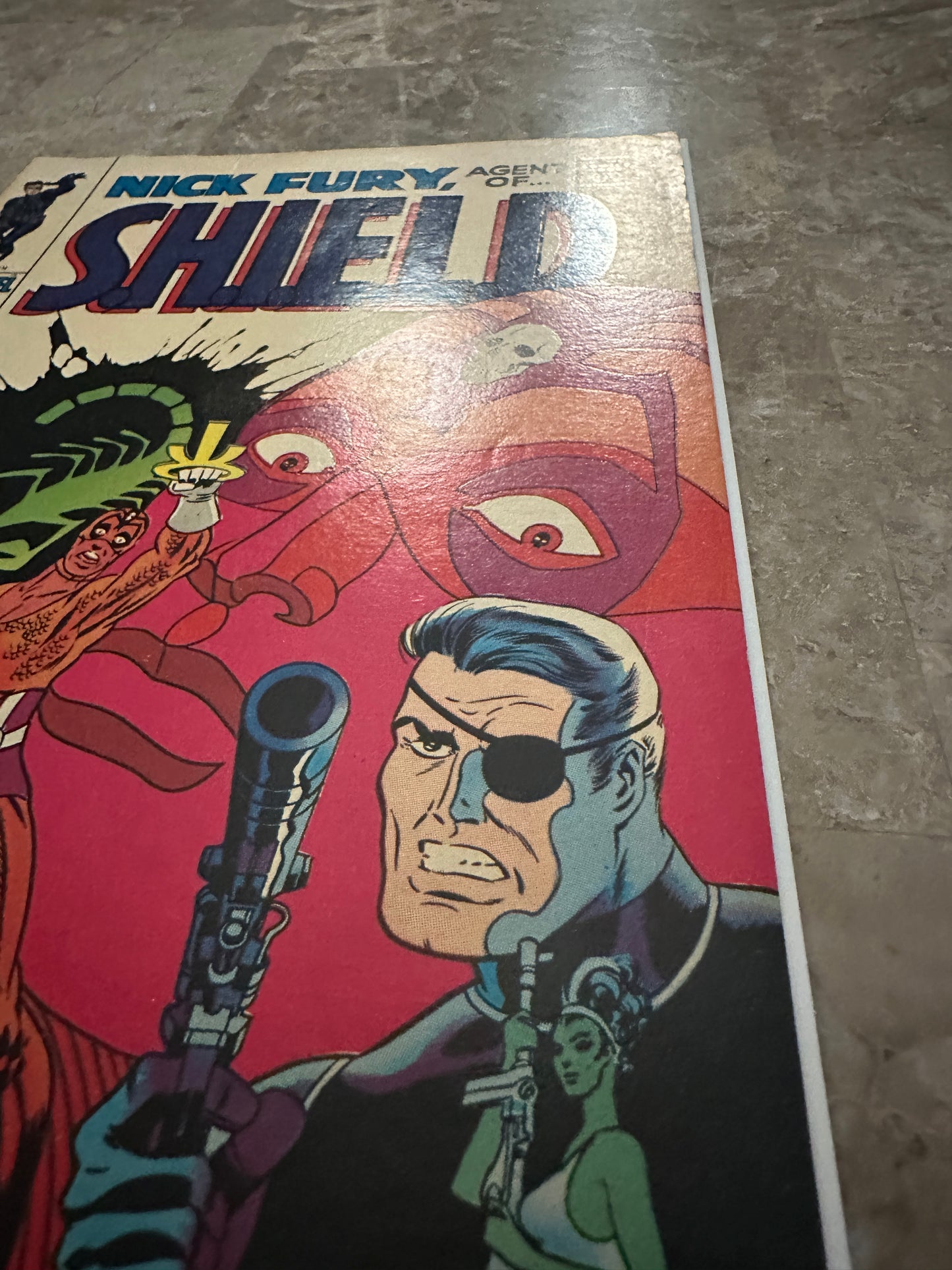 Nick Fury Agent of S.H.I.E.L.D #5 FN+ 6.5 (1968 Marvel) - Beautiful cope for grade