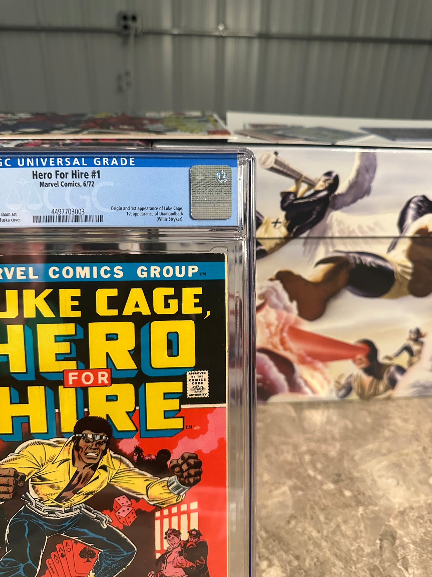 Hero for Hire #1 CGC 8.0 White Pages (1972 Marvel)