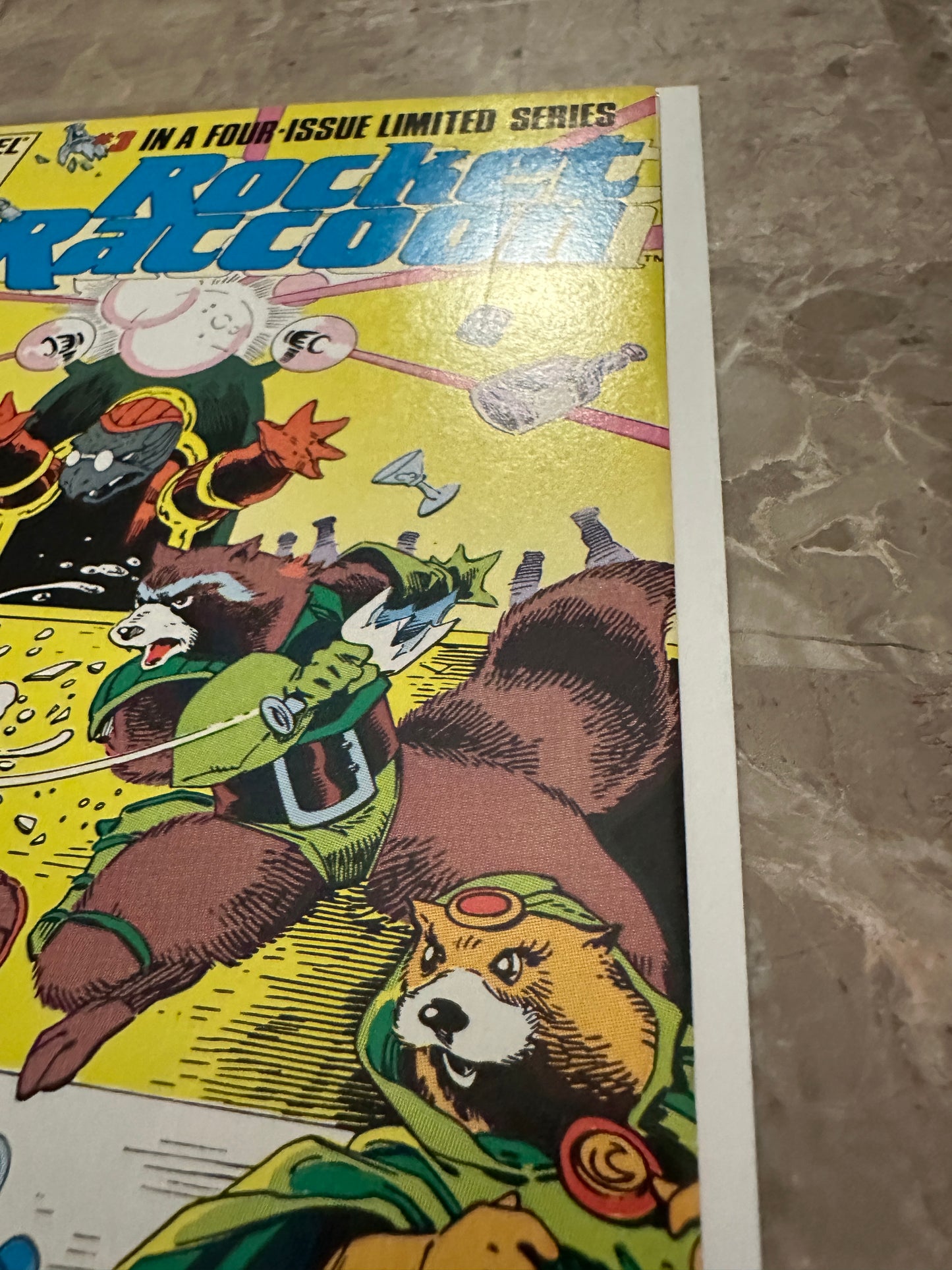 Rocket Raccoon #1-4 Full Set High Grade Newsstand (1985 Marvel Comics)