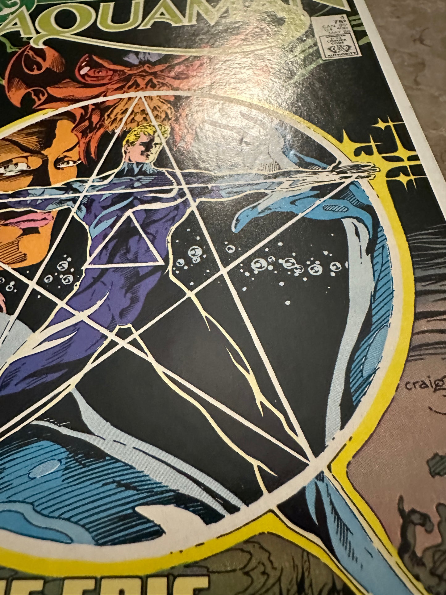 Aquaman #1-4 Full Set High Grade (DC Comics 1986)