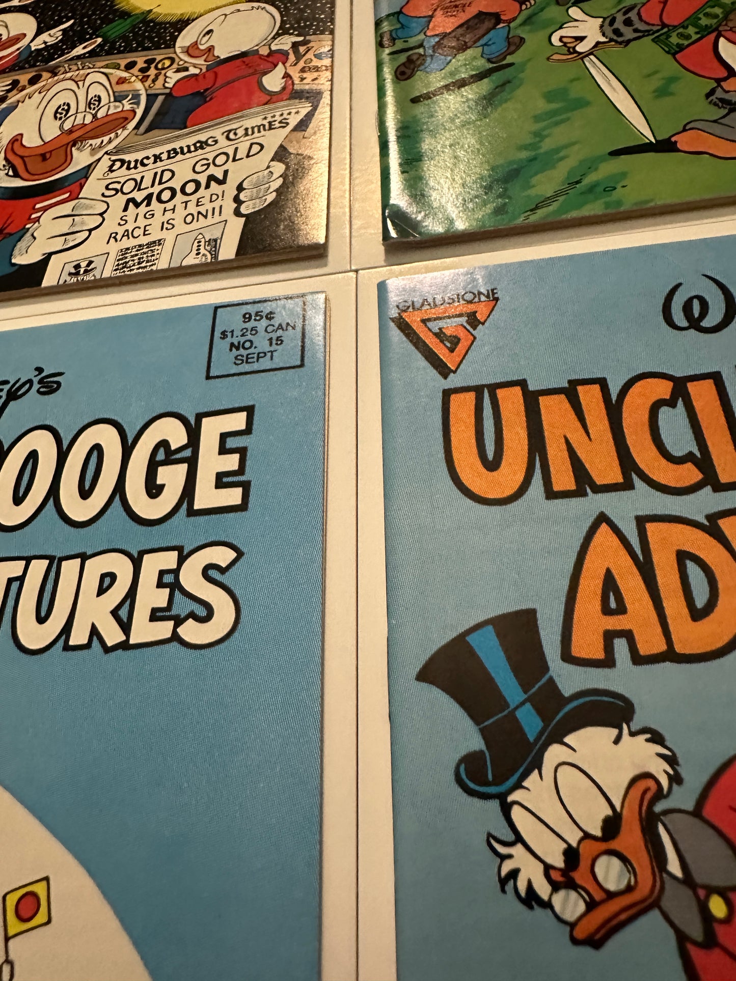 Uncle Scrooge Adventures #1-21 Higher Grade (Gladstone 1987)