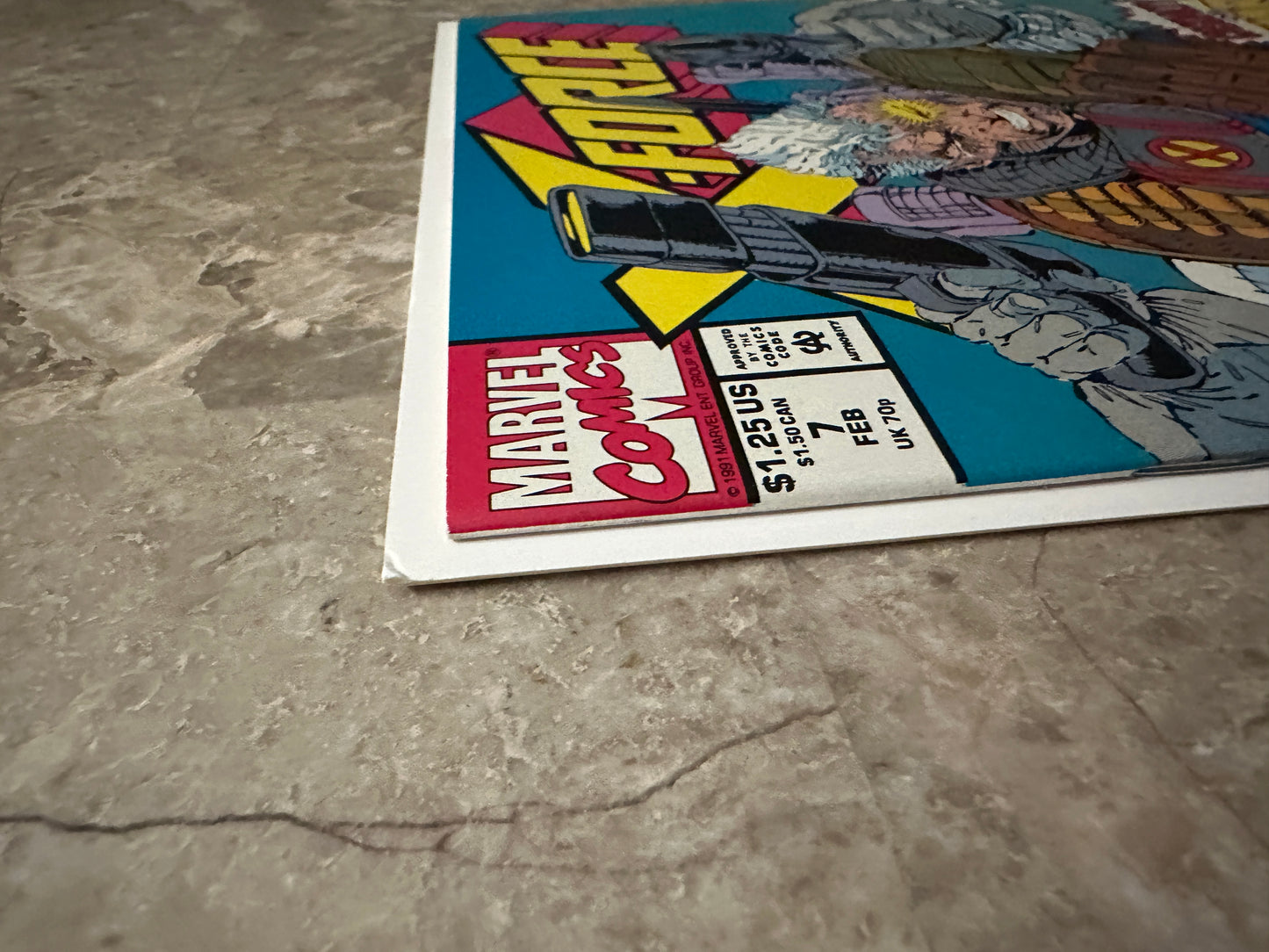 X-Force #7 NM- 9.2 (1992 Marvel)