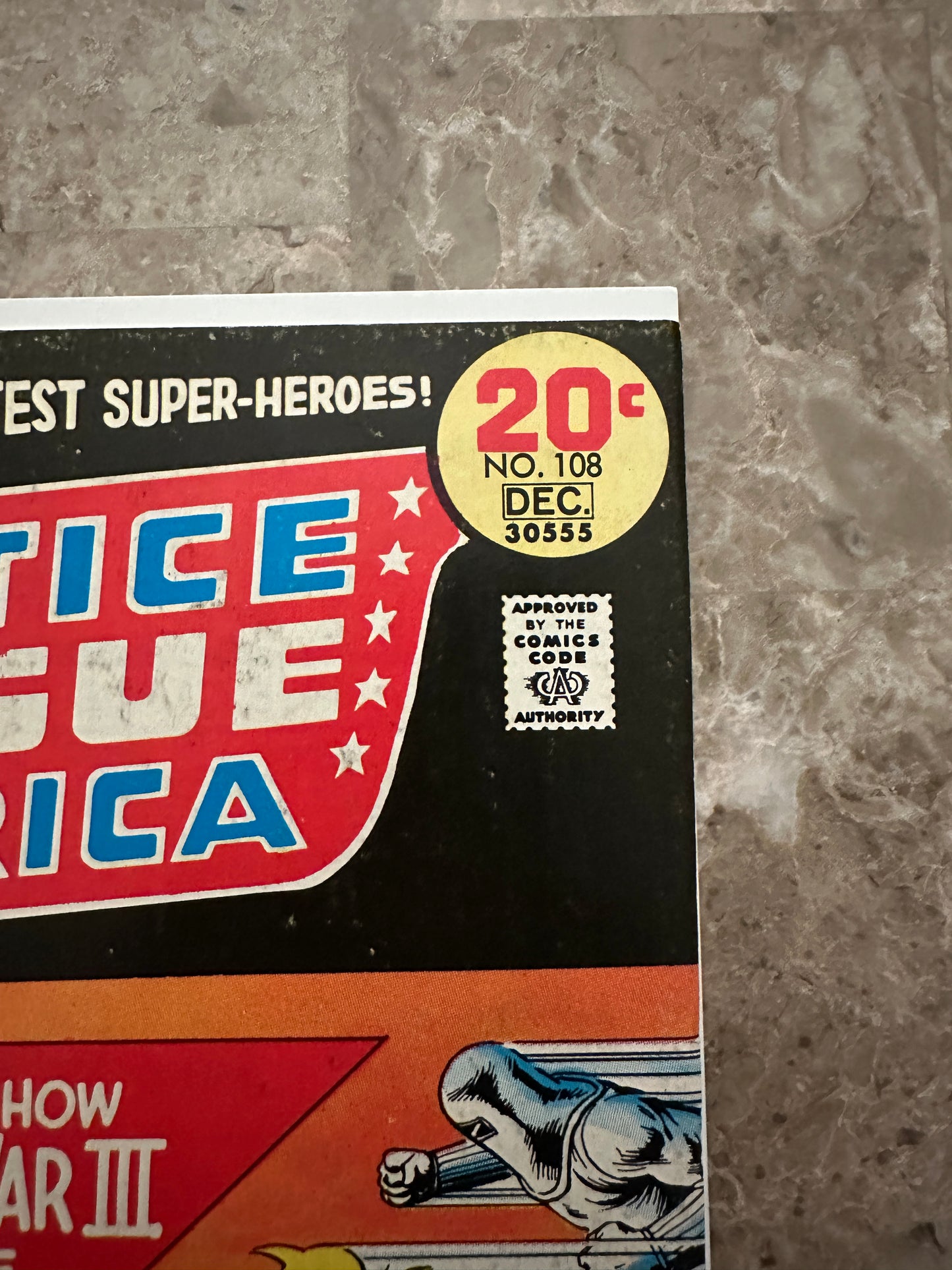 Justice League of America #108 FN+ 6.5 (1973 DC Comics)