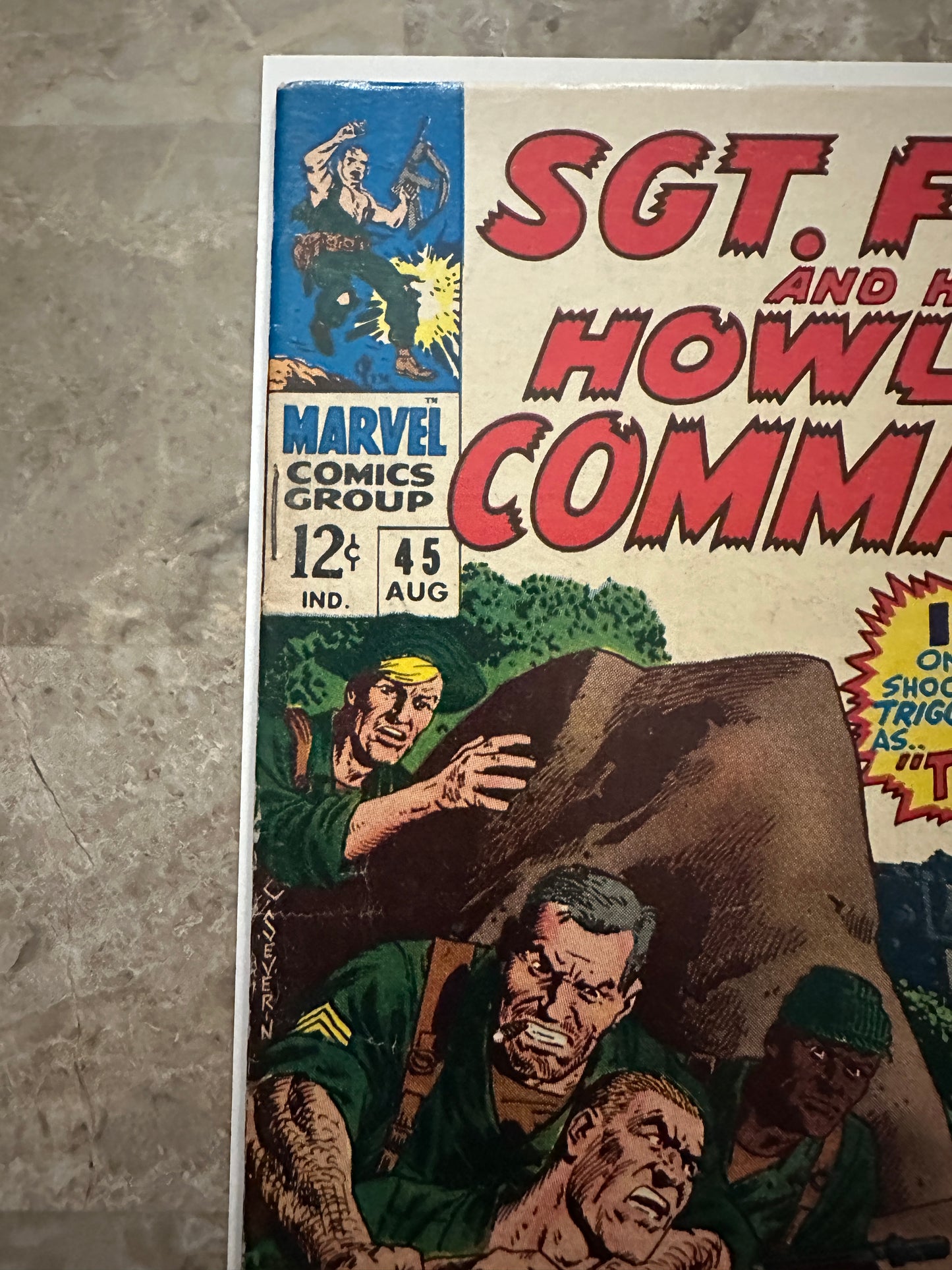 Sgt Fury #45 FN/VF 7.0 (Marvel Comics 1967)
