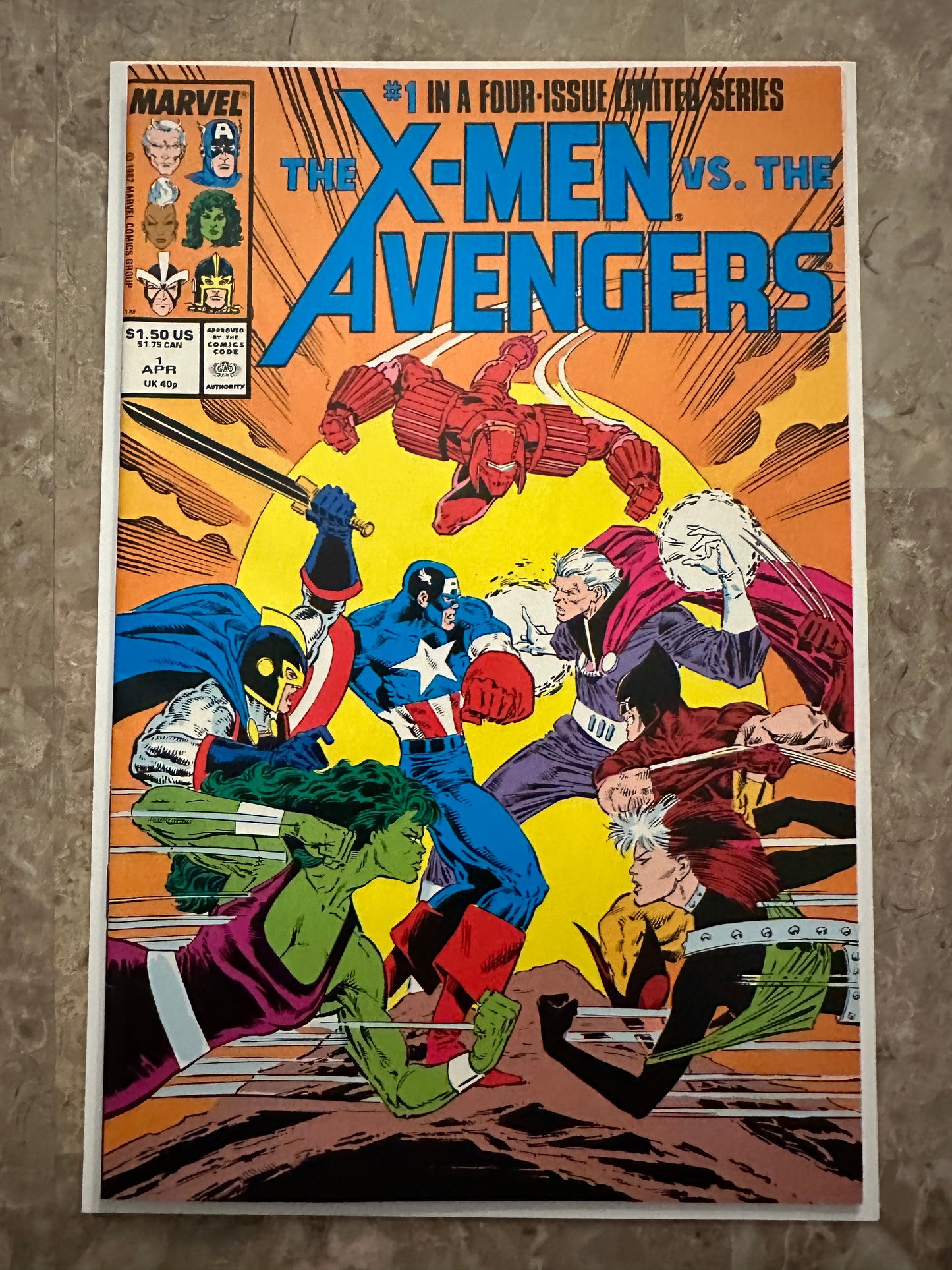 X-Men vs the Avengers #1-4 Full Set High Grade (Marvel Comics 1987)