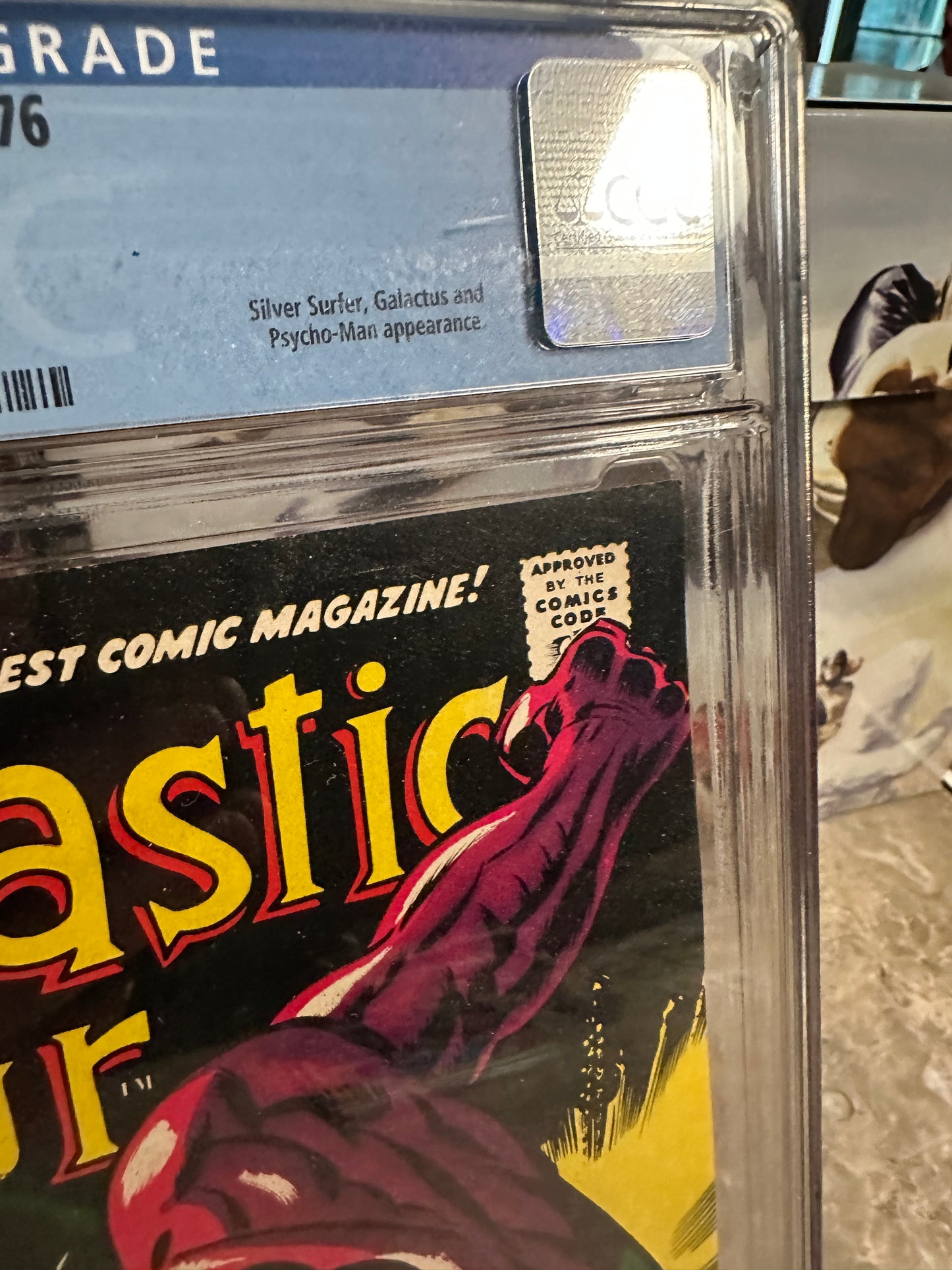 Fantastic Four #76 CGC 9.4 OWTW (1968 Marvel)