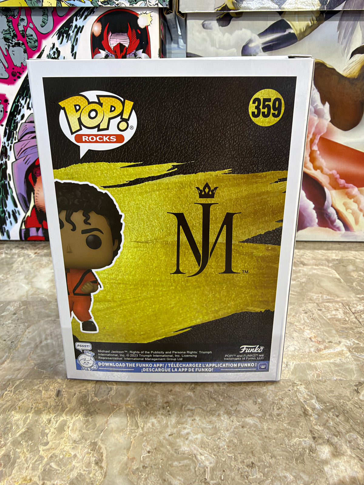 Funko Pop! Rocks: Michael Jackson (Thriller Outfit) #359 Vinyl Figure