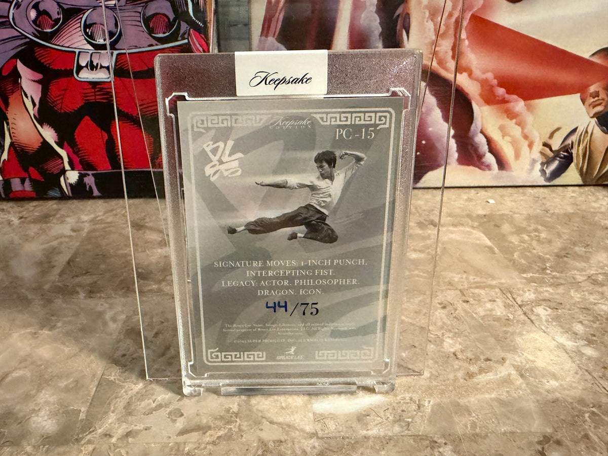 2026 Keepsake Bruce Lee Signagraph Holo /75 #PC-15