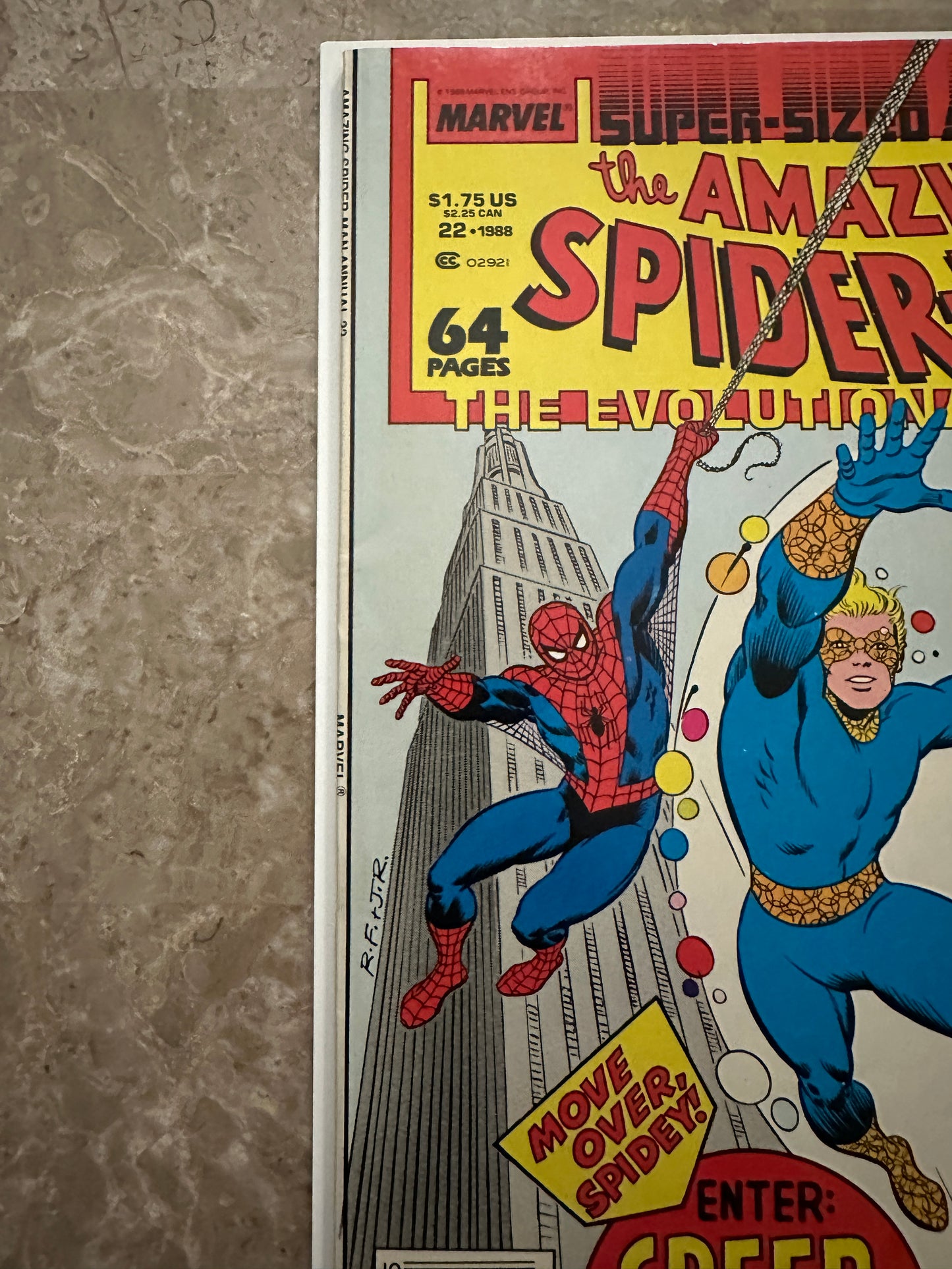 Amazing Spider-Man Annual #22 Newsstand VF- 7.5 (1988 Marvel)