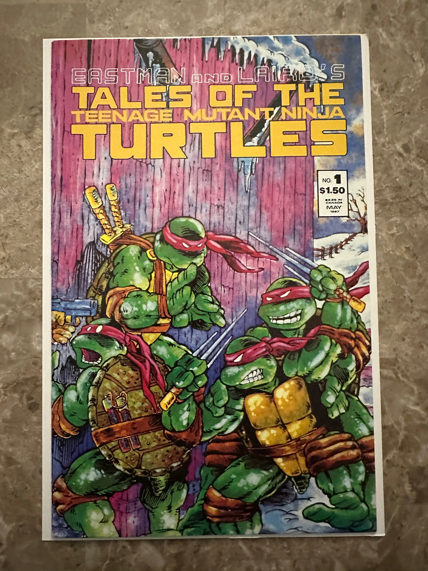 Tales of the Teenage Mutant Ninja Turtles #1 VF+ 8.5 (1987 Mirage Studios)