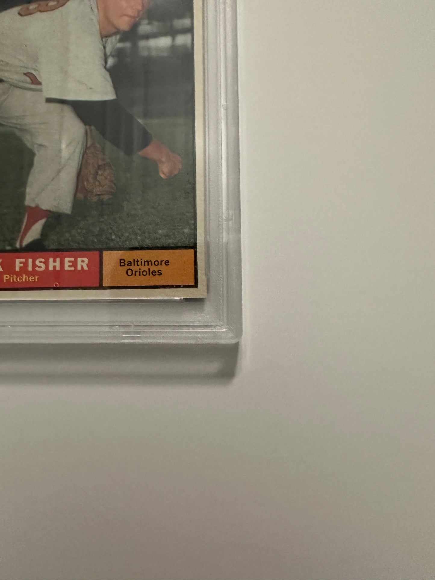 Jack Fisher #463 PSA Graded NM-MT 8 (1961 Topps)