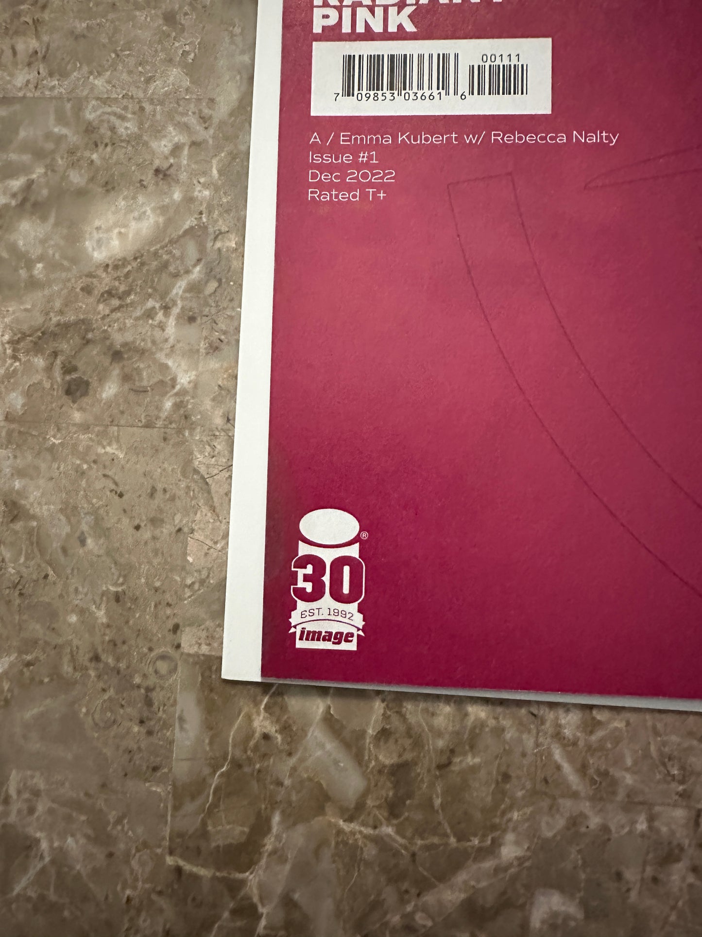 Radiant Pink #1 NM 9.4 (Image 2022)