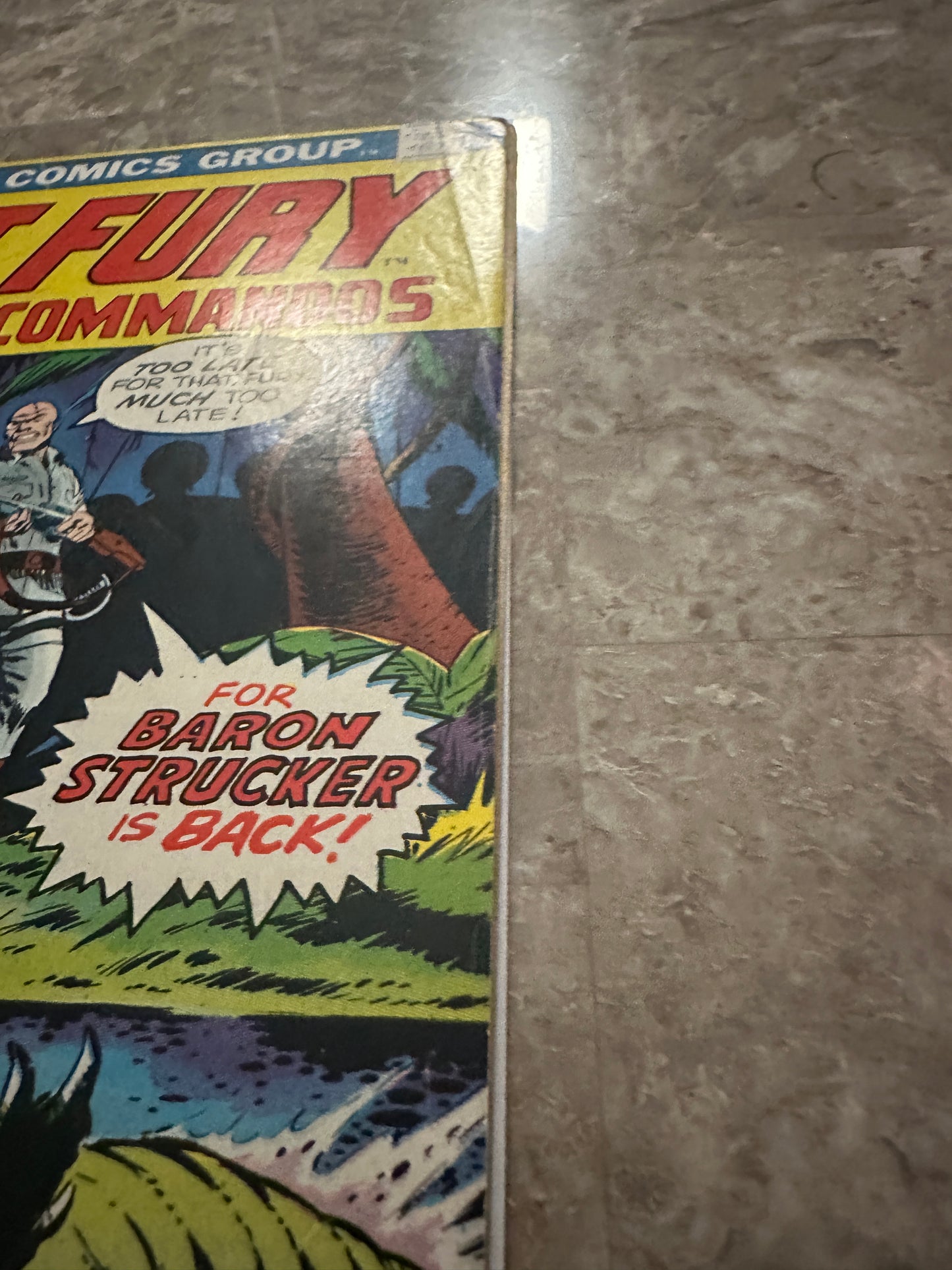 Sgt Fury #112 VG/FN 5.0 (Marvel Comics 1973)