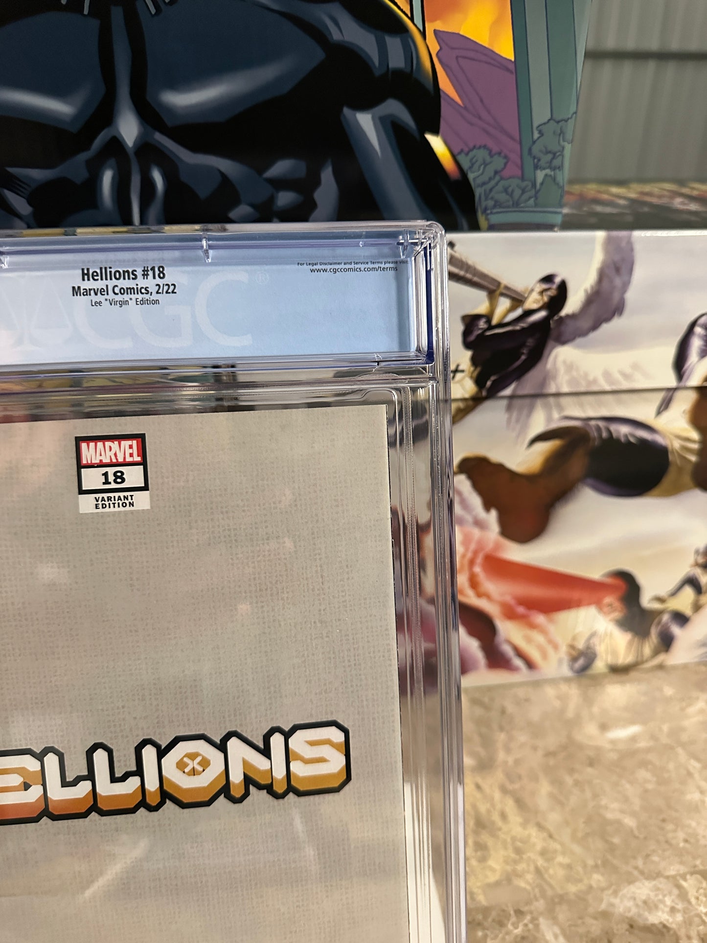 Hellions #18 CGC 9.8 Lee Virgin (2022 Marvel) - New Case